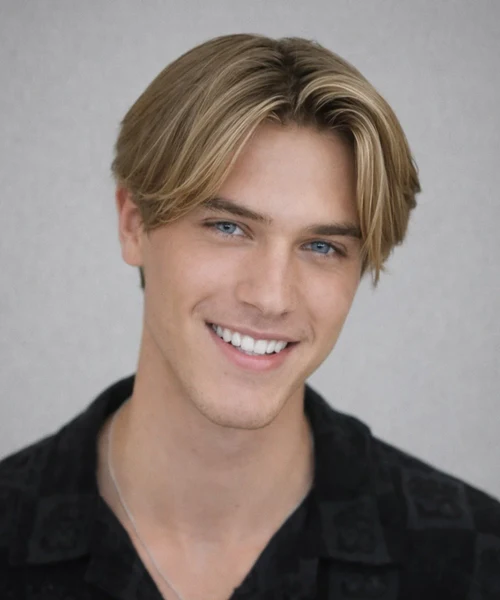 Middle Parting Style