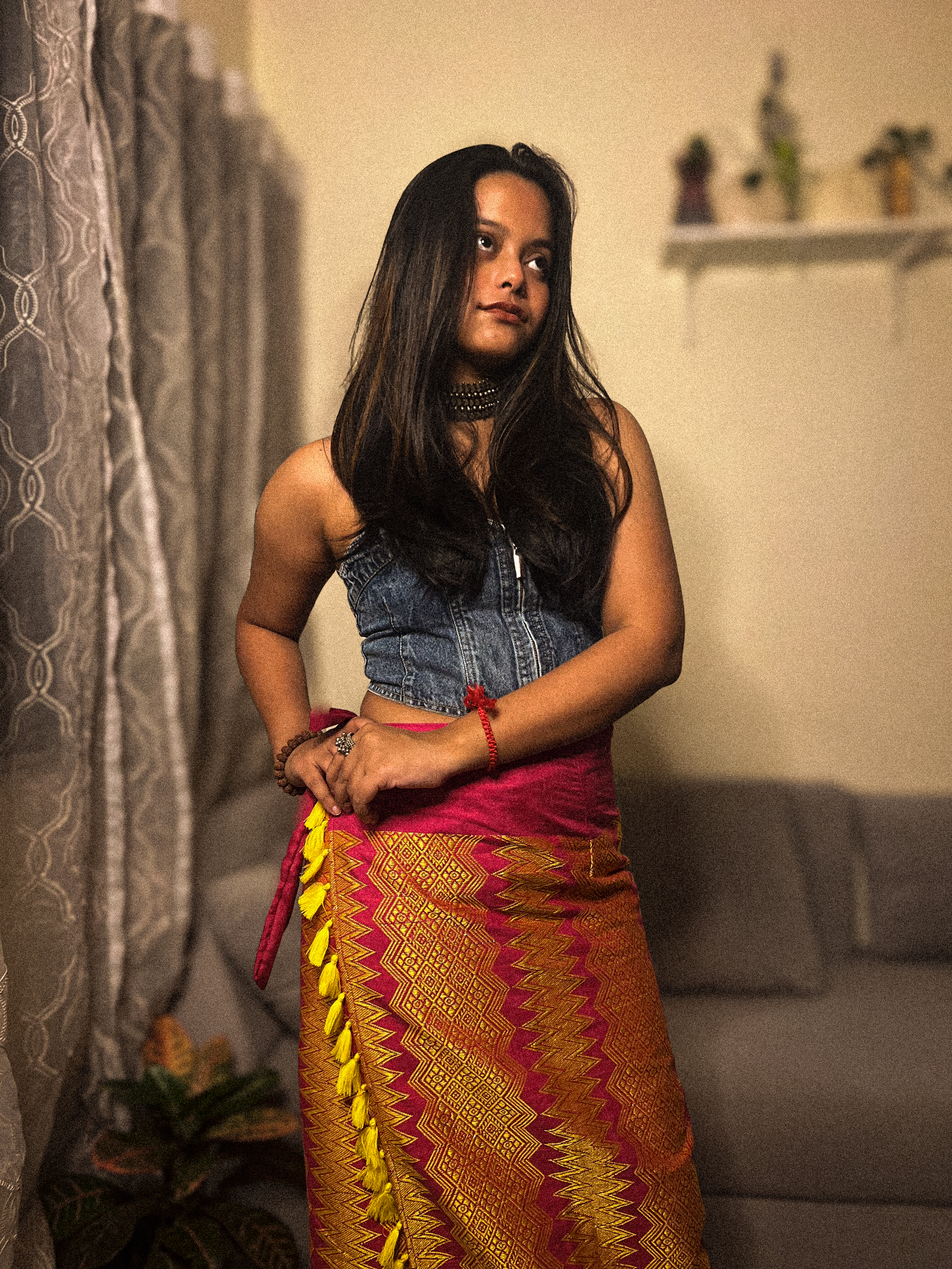 Saheli — Pink Yellow