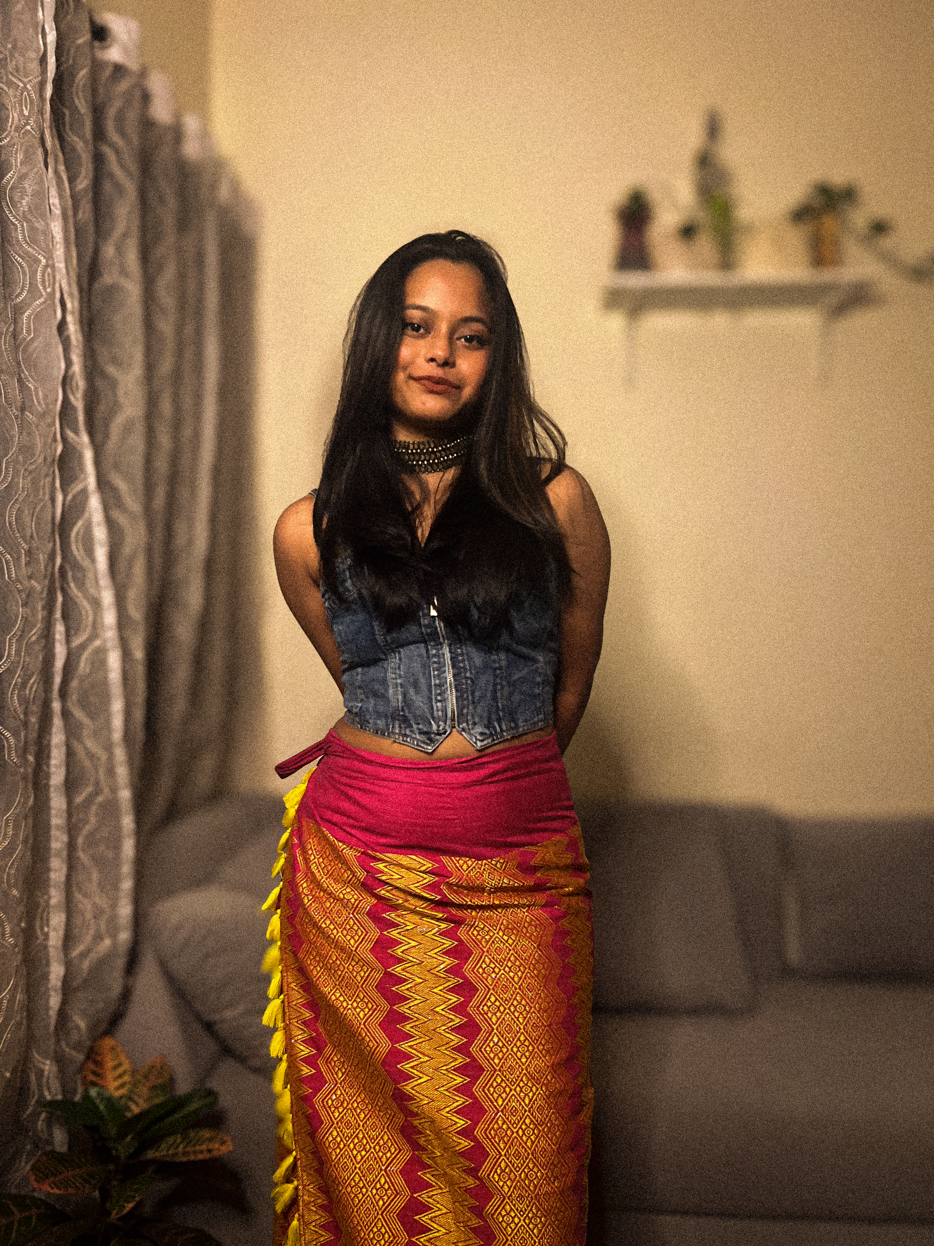 Saheli — Pink Yellow