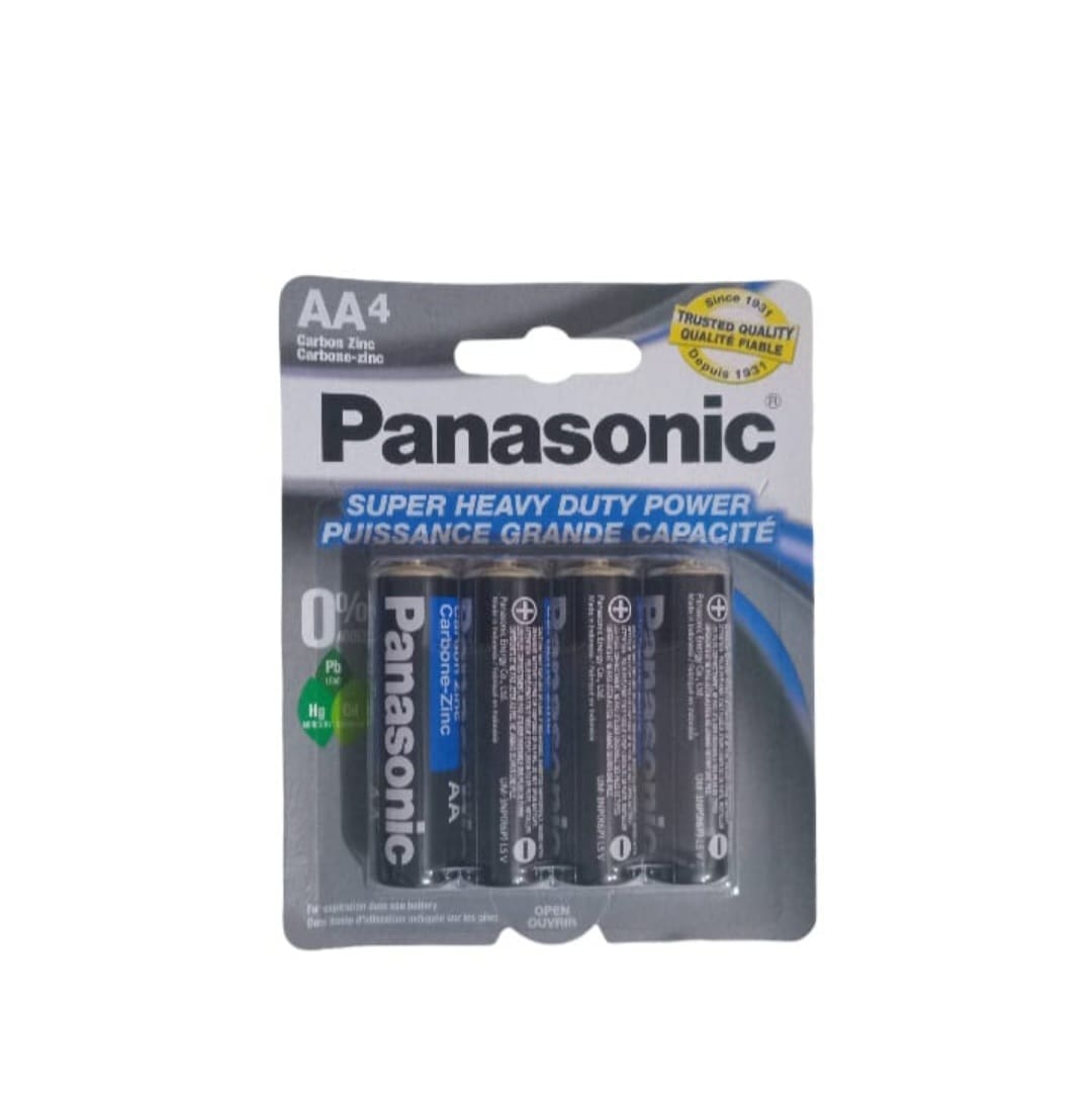 BATERIAS AA PAQUETE DE 4