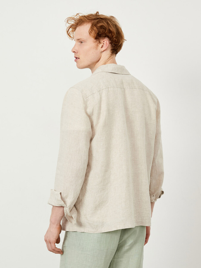Naturel Regular Fit Jacket - NATURAL | I.F.S | 190495