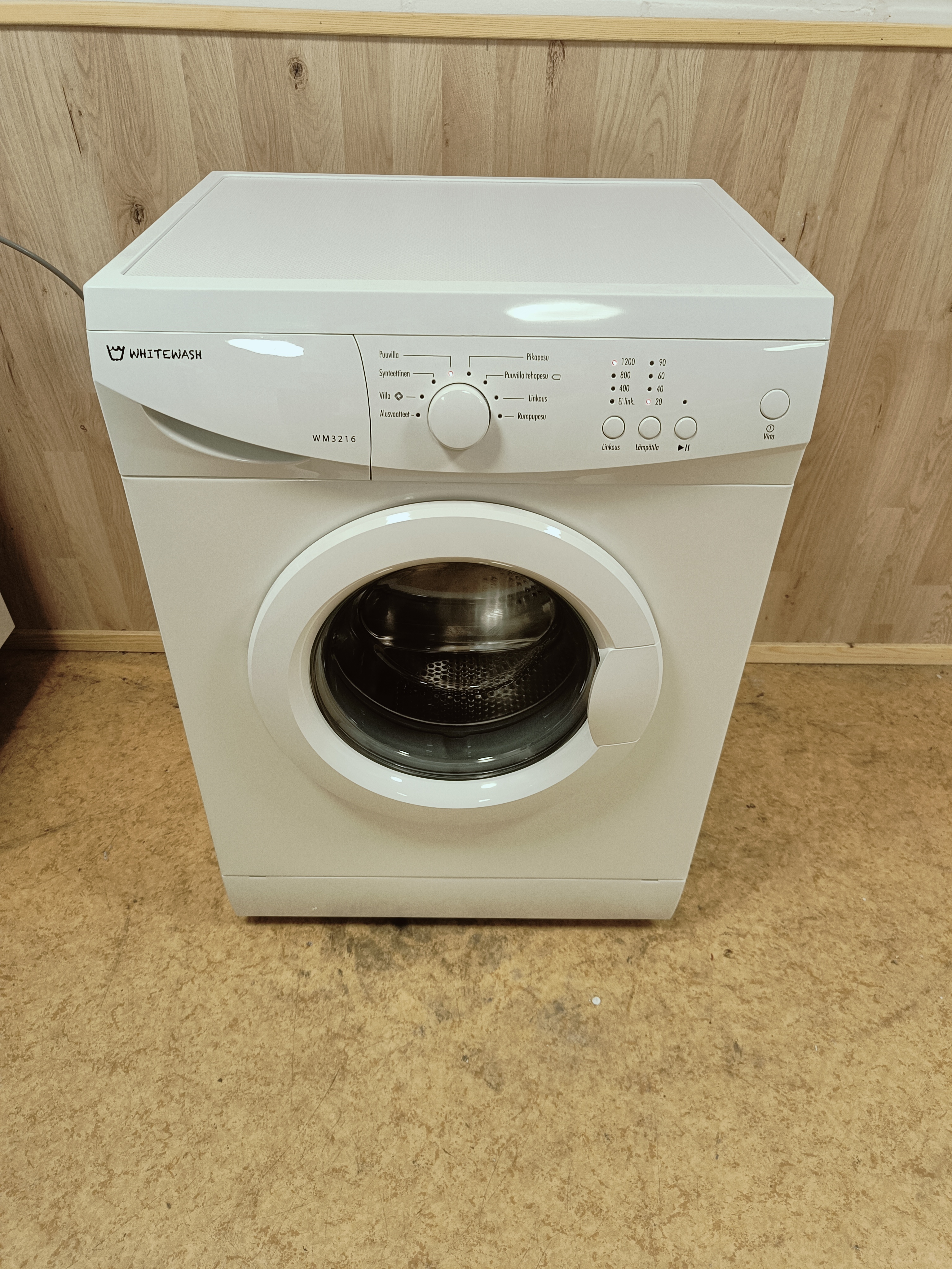 Kapea Whitewash 6kg pesukone 