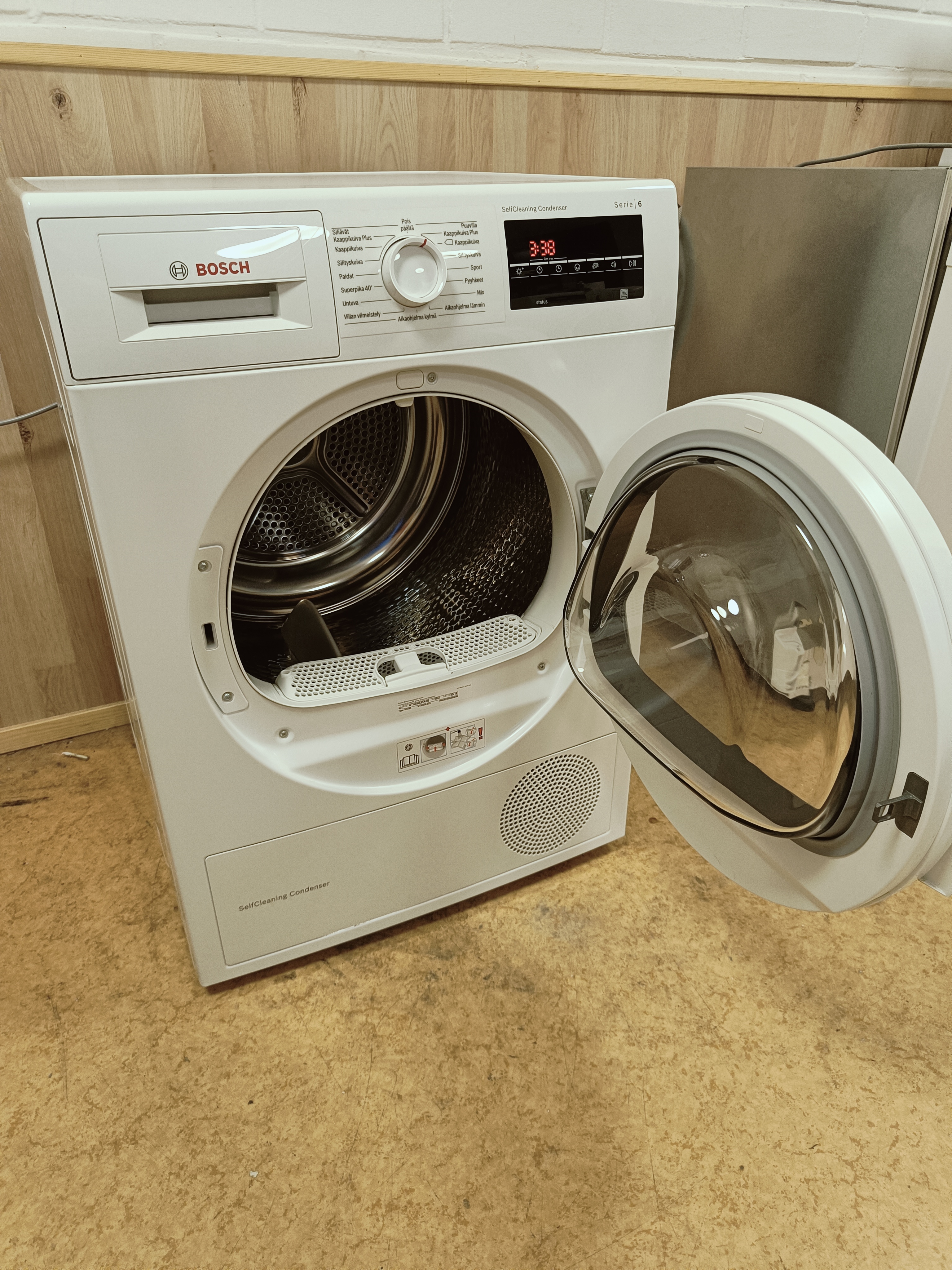 Bosch 8kg kuivausrumpu 