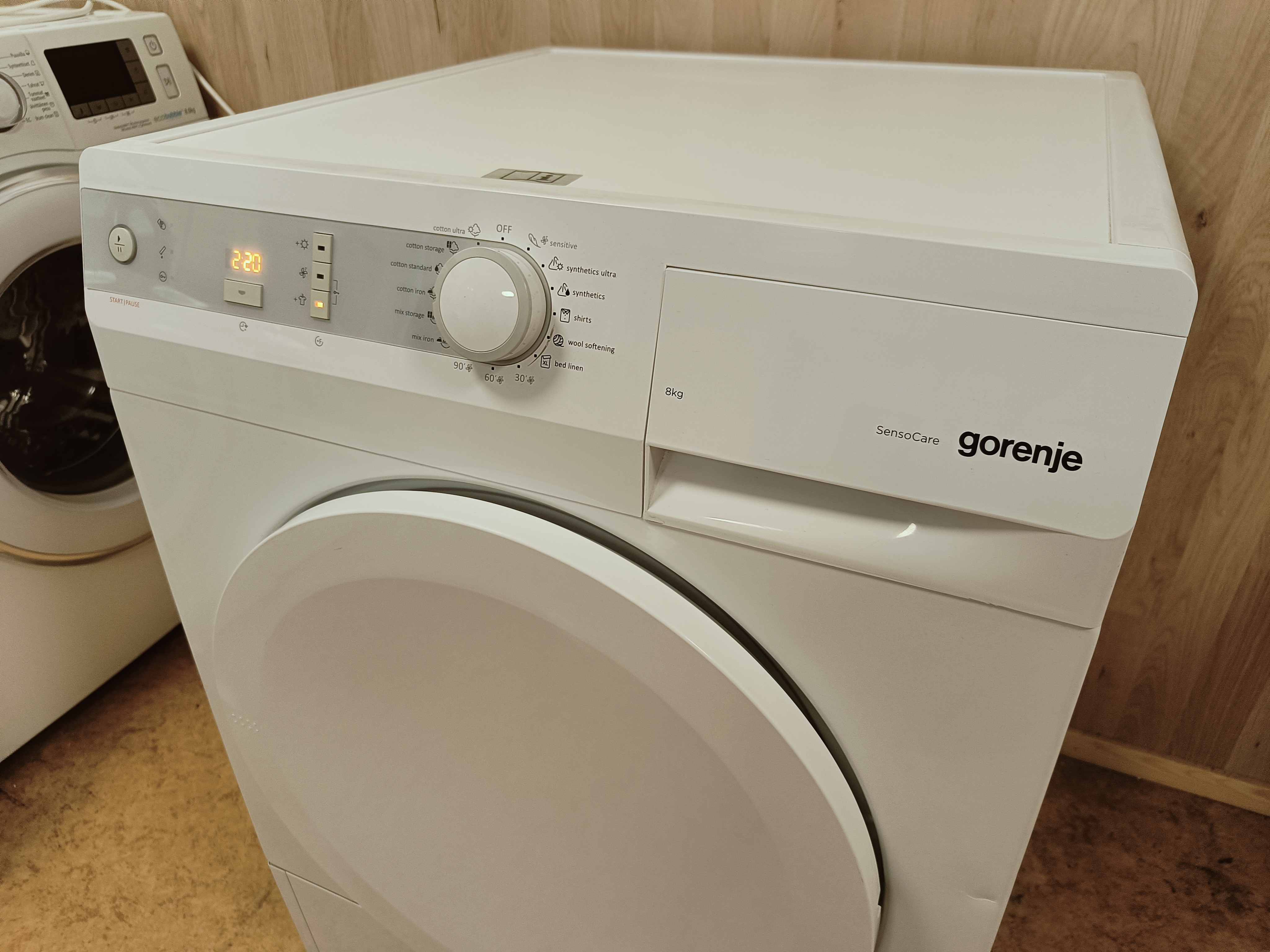 Gorenje 8kg kuivausrumpu 