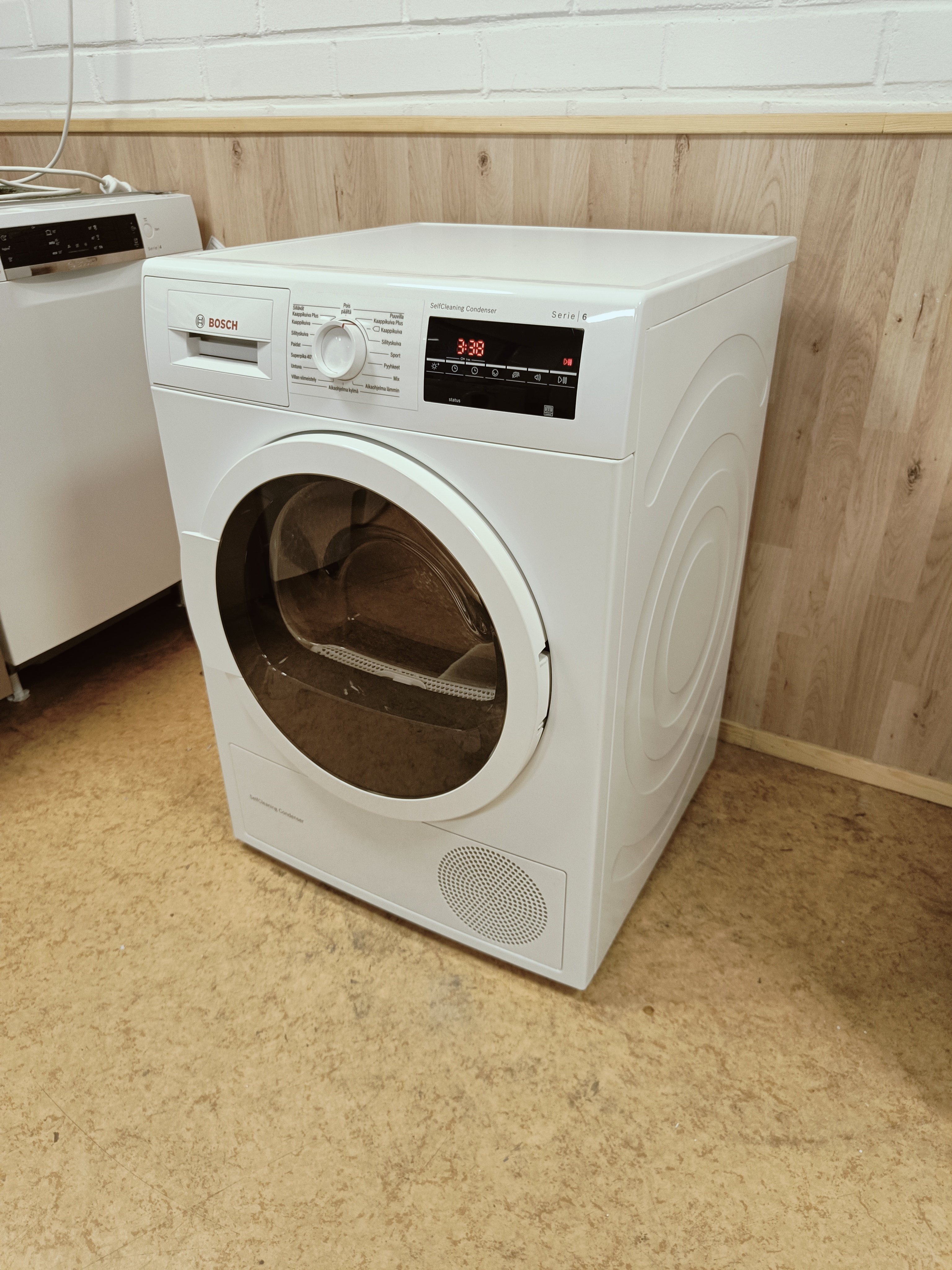 Bosch 8kg kuivausrumpu 