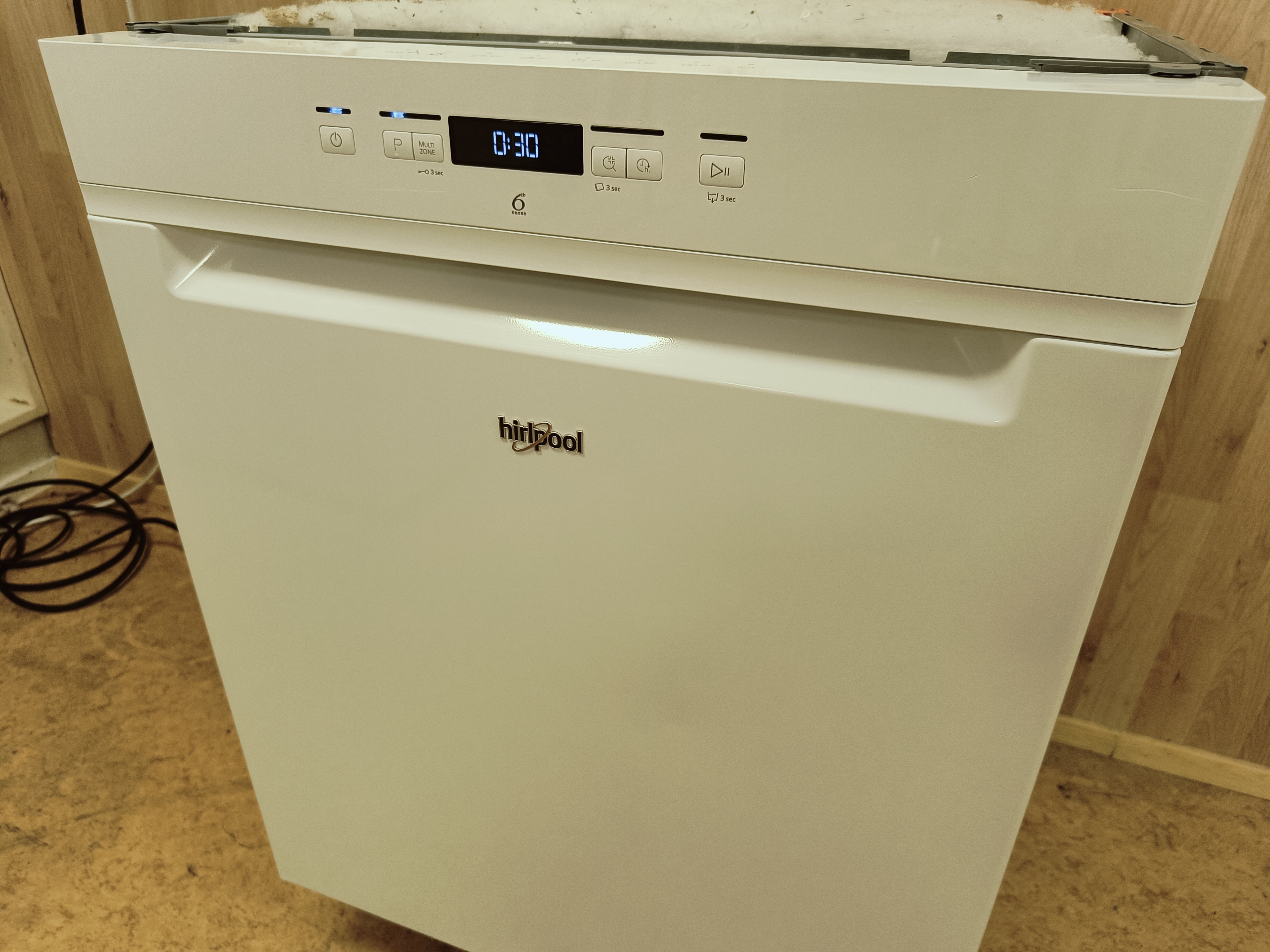 Whirlpool 60cm tiskikone 