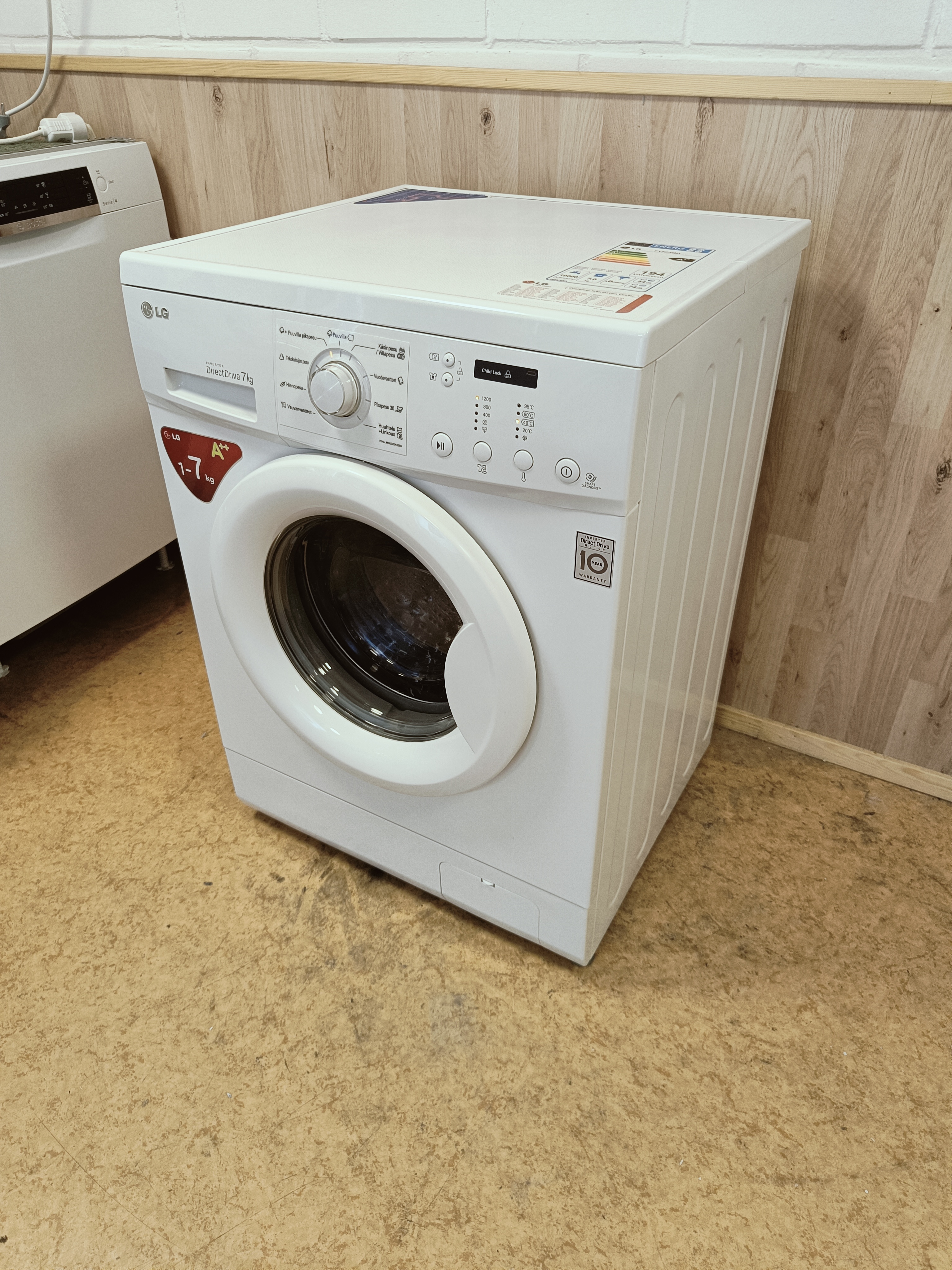 LG 7kg pesukone