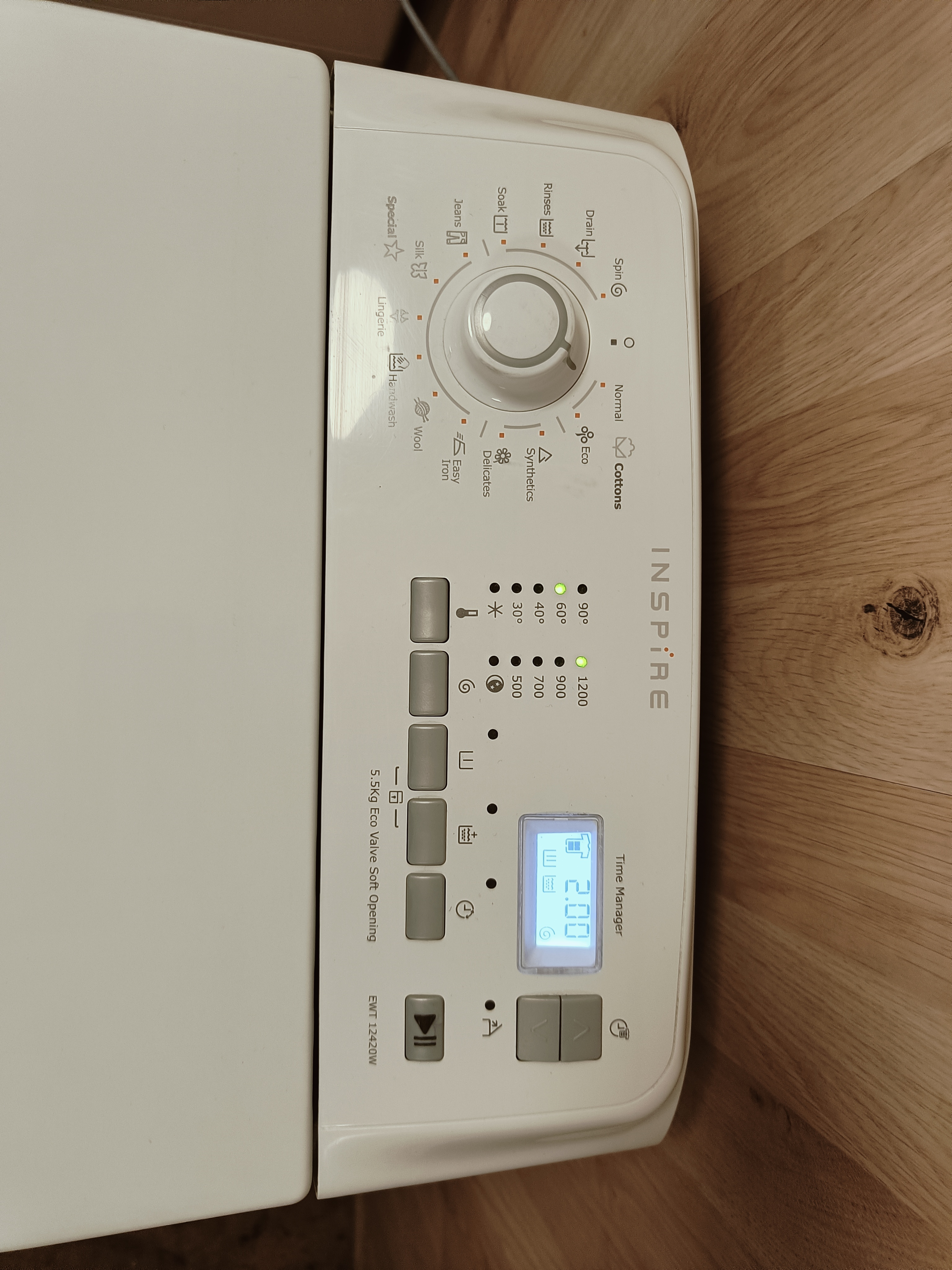 Electrolux Inspire 5.5kg pesukone 