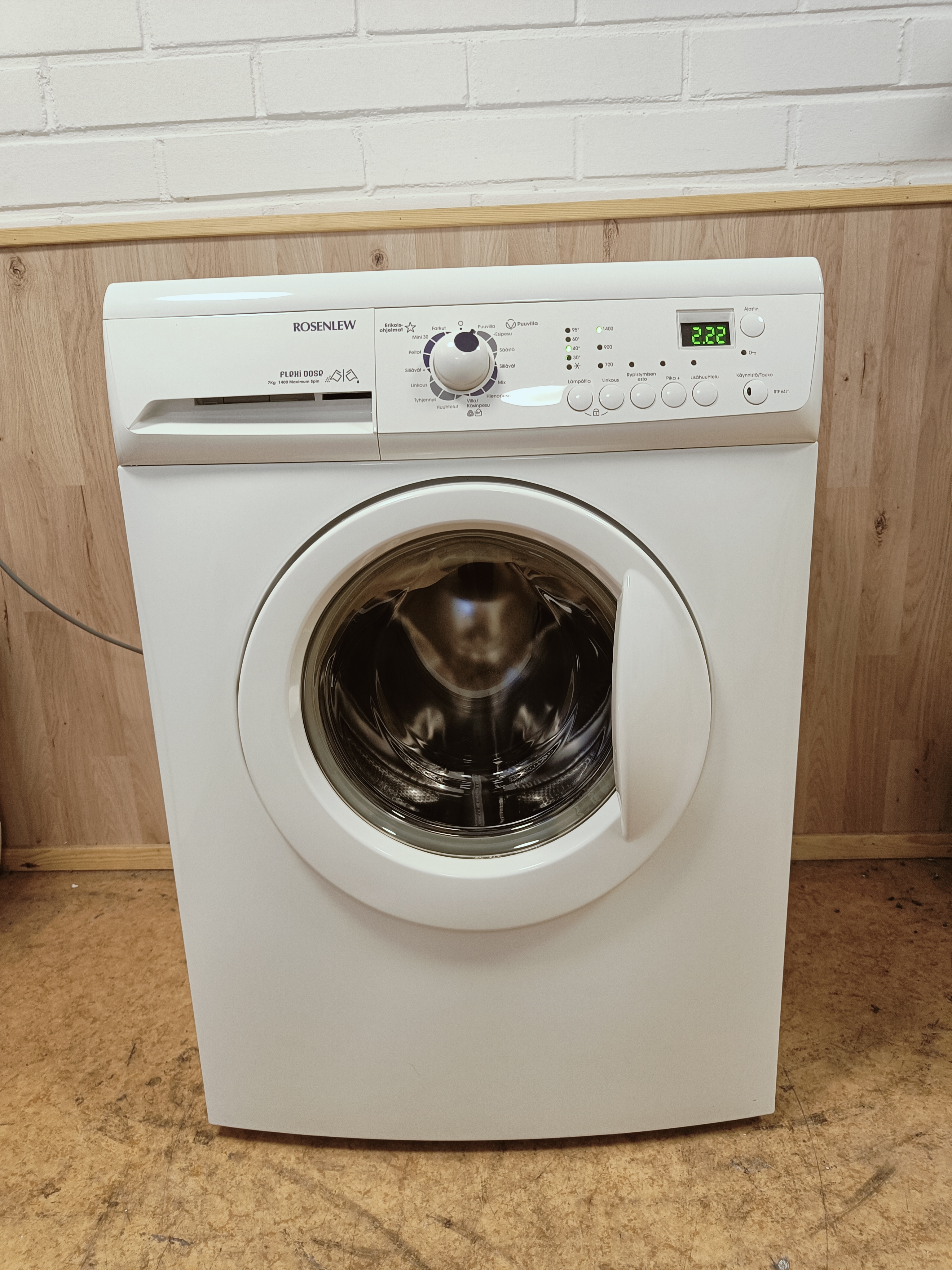 Rosenlew FlexiDose 7kg pesukone 