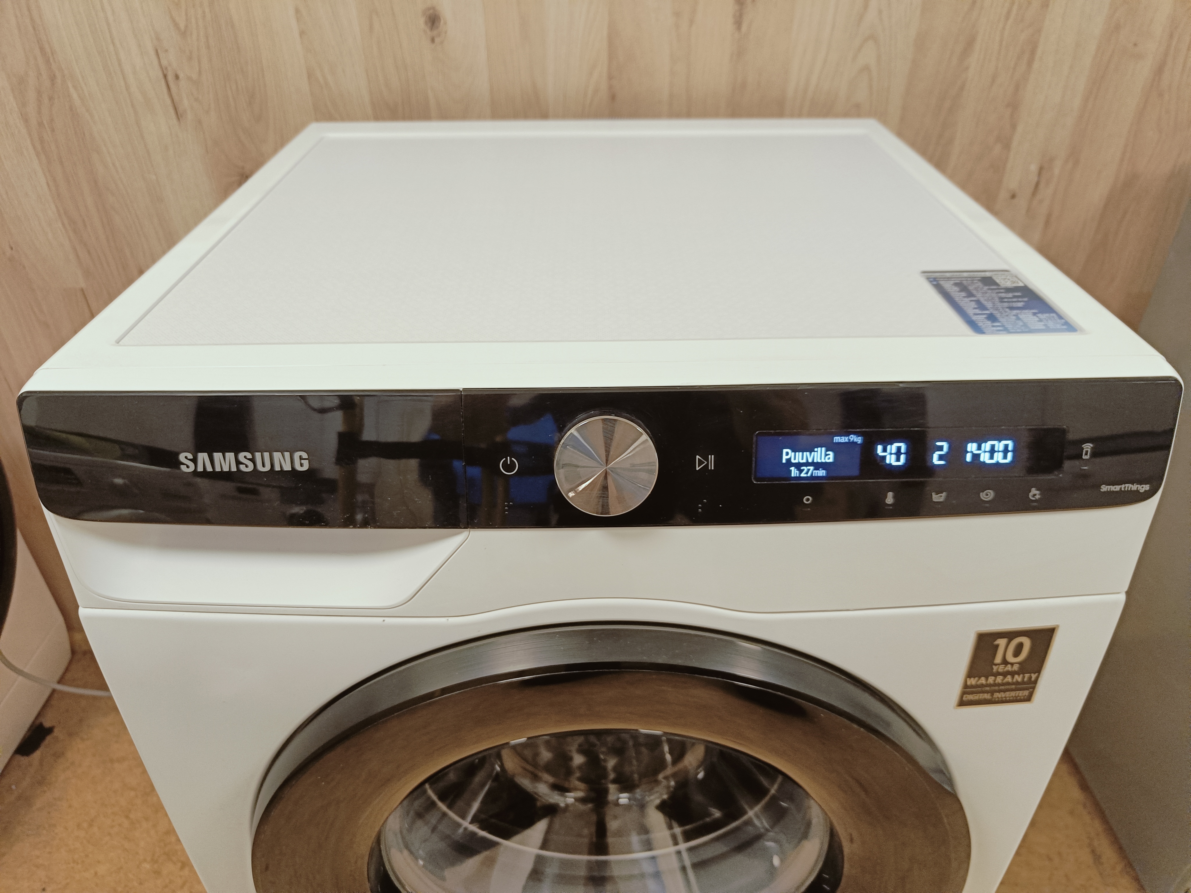 Samsung 9kg pesukone 