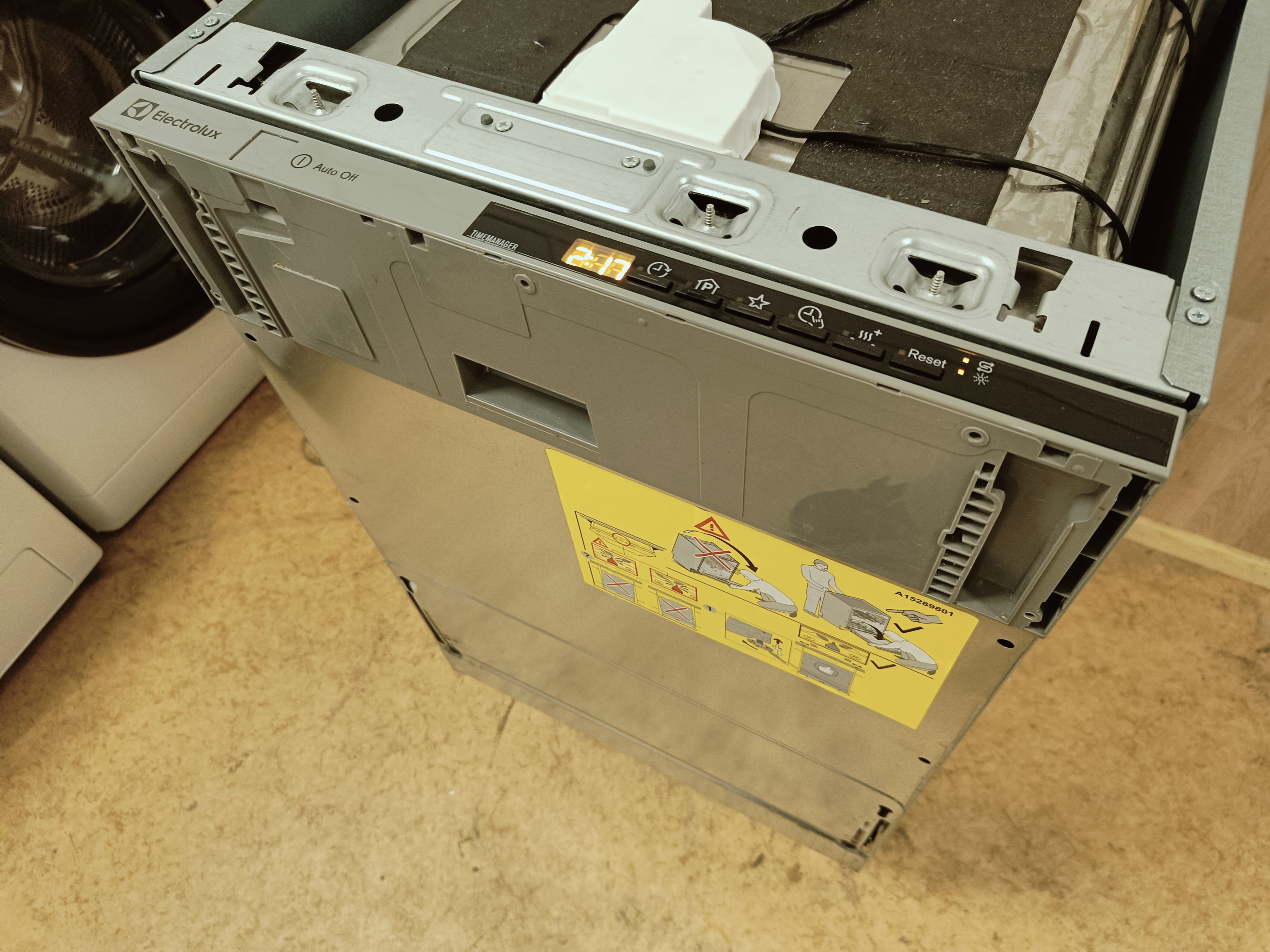 Electrolux integroitava 45cm tiskikone