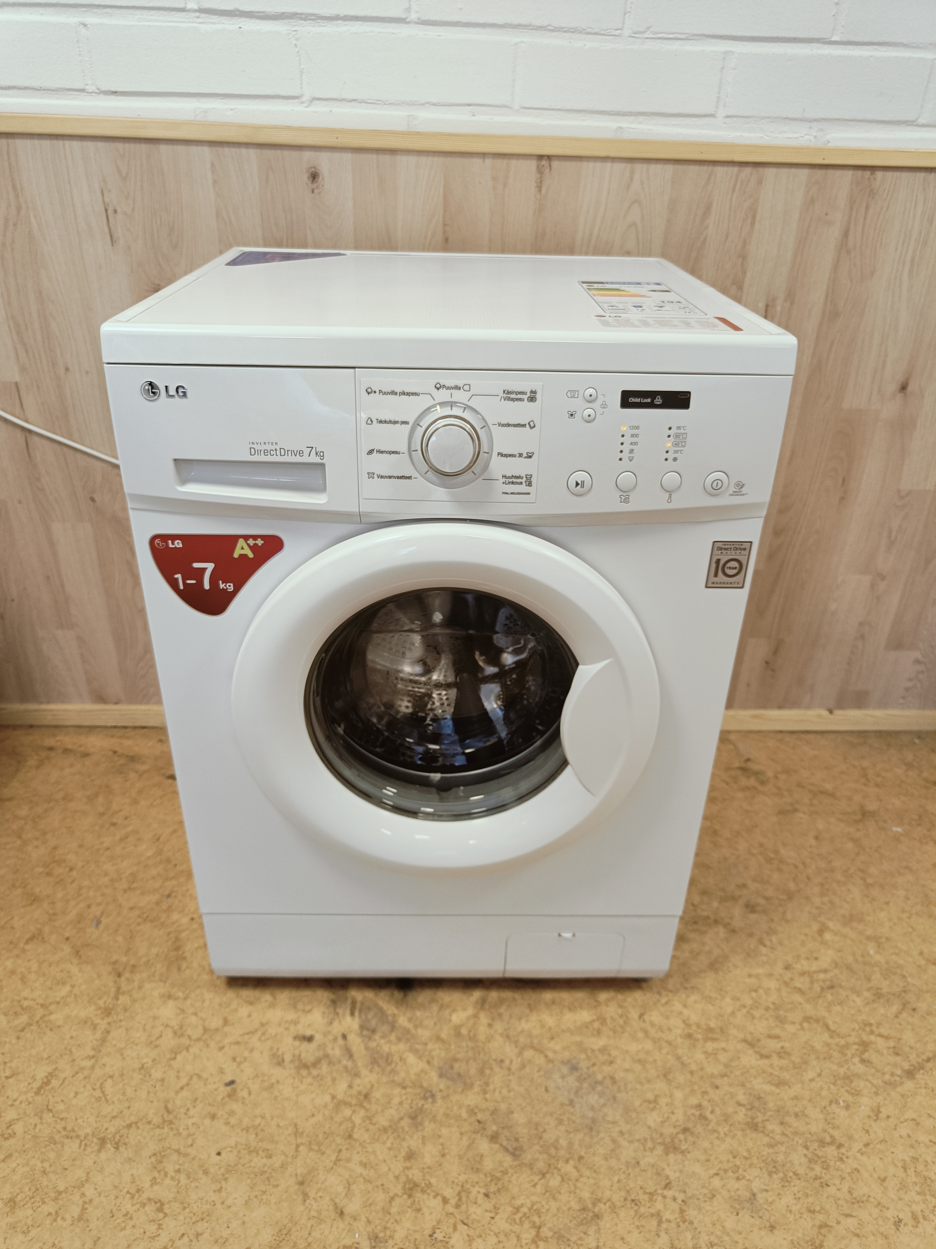 LG 7kg pesukone 
