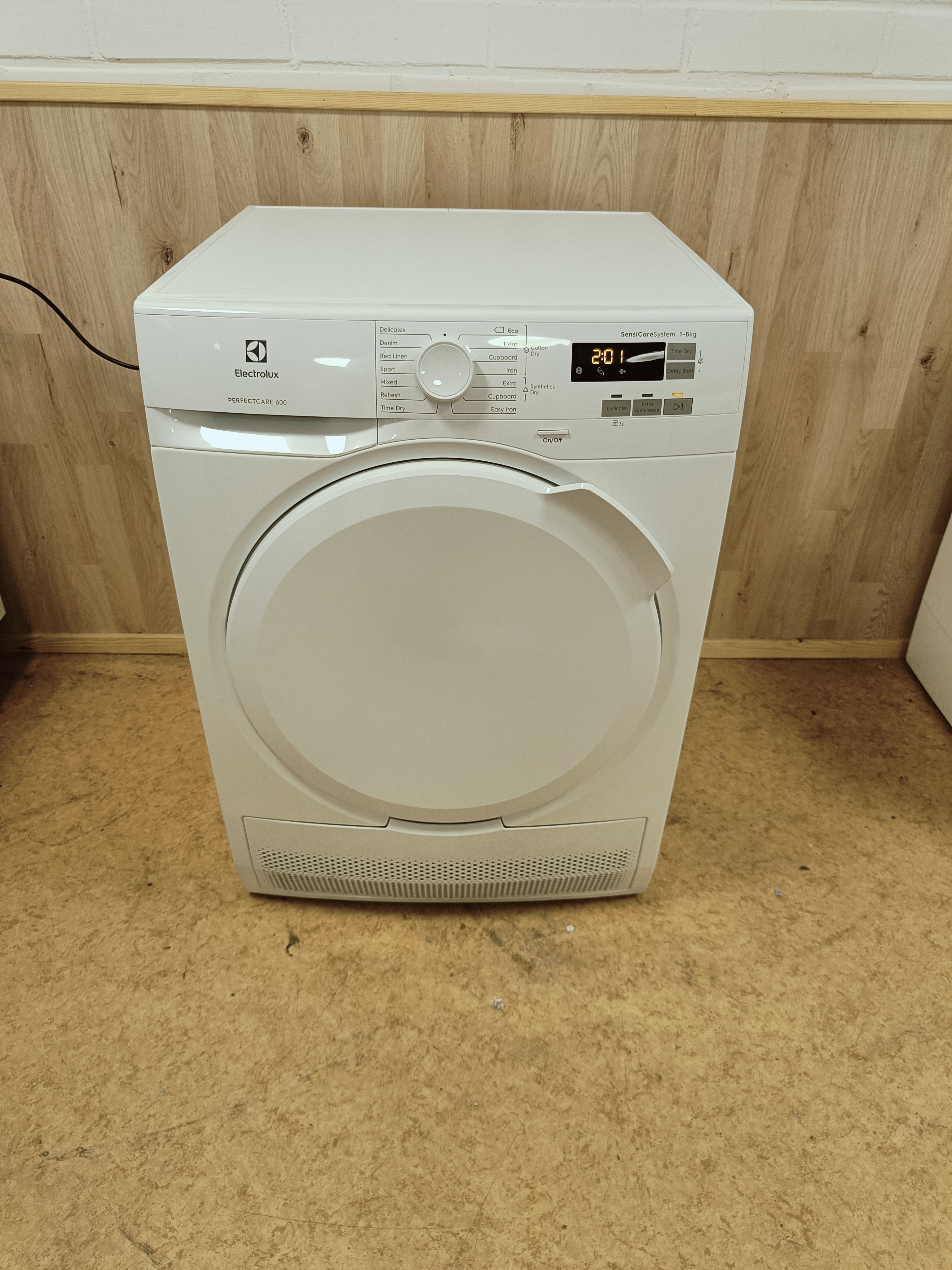 Electrolux 1-8kg kuivausrumpu 