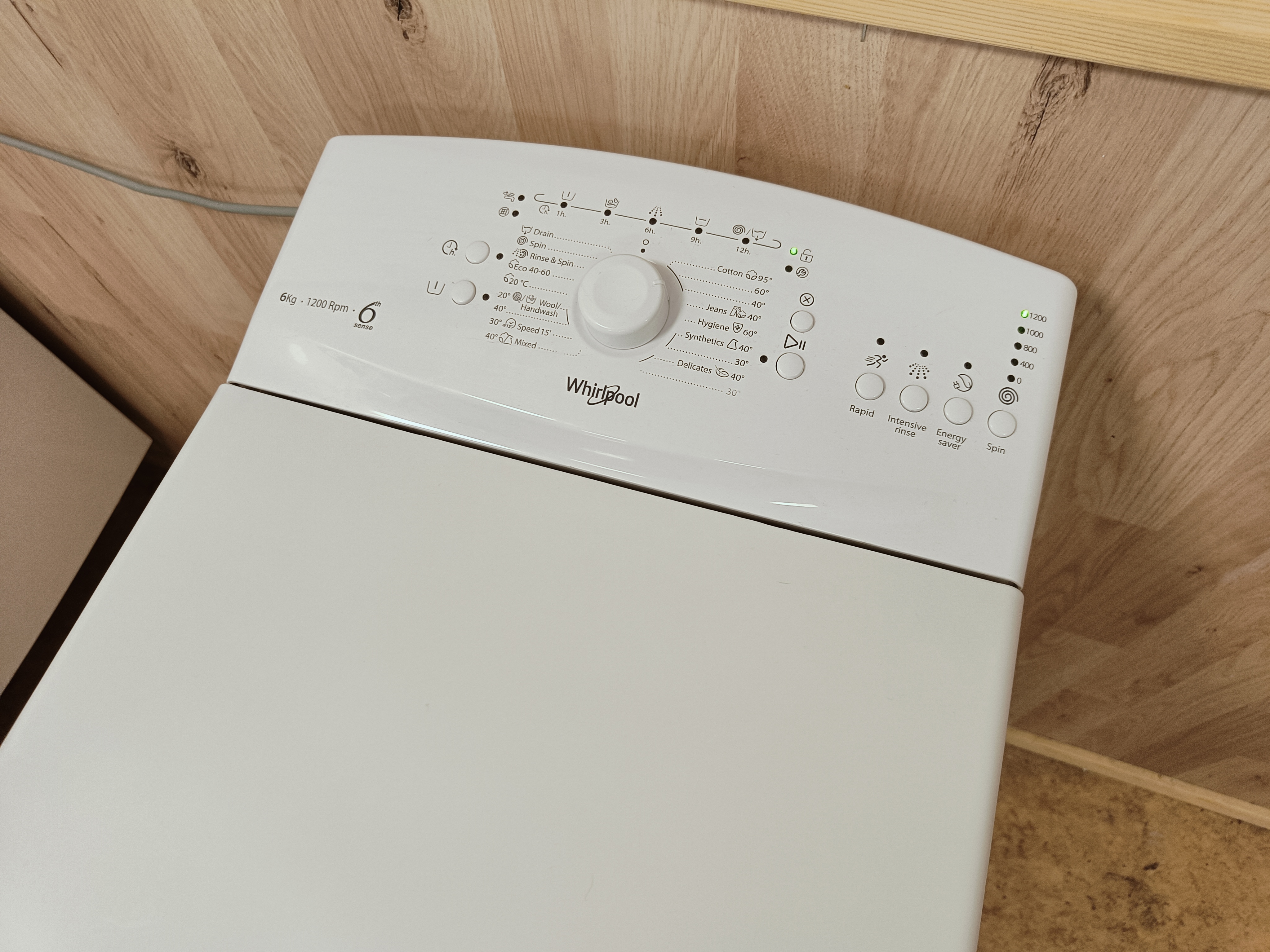Whirlpool 6kg pesukone 