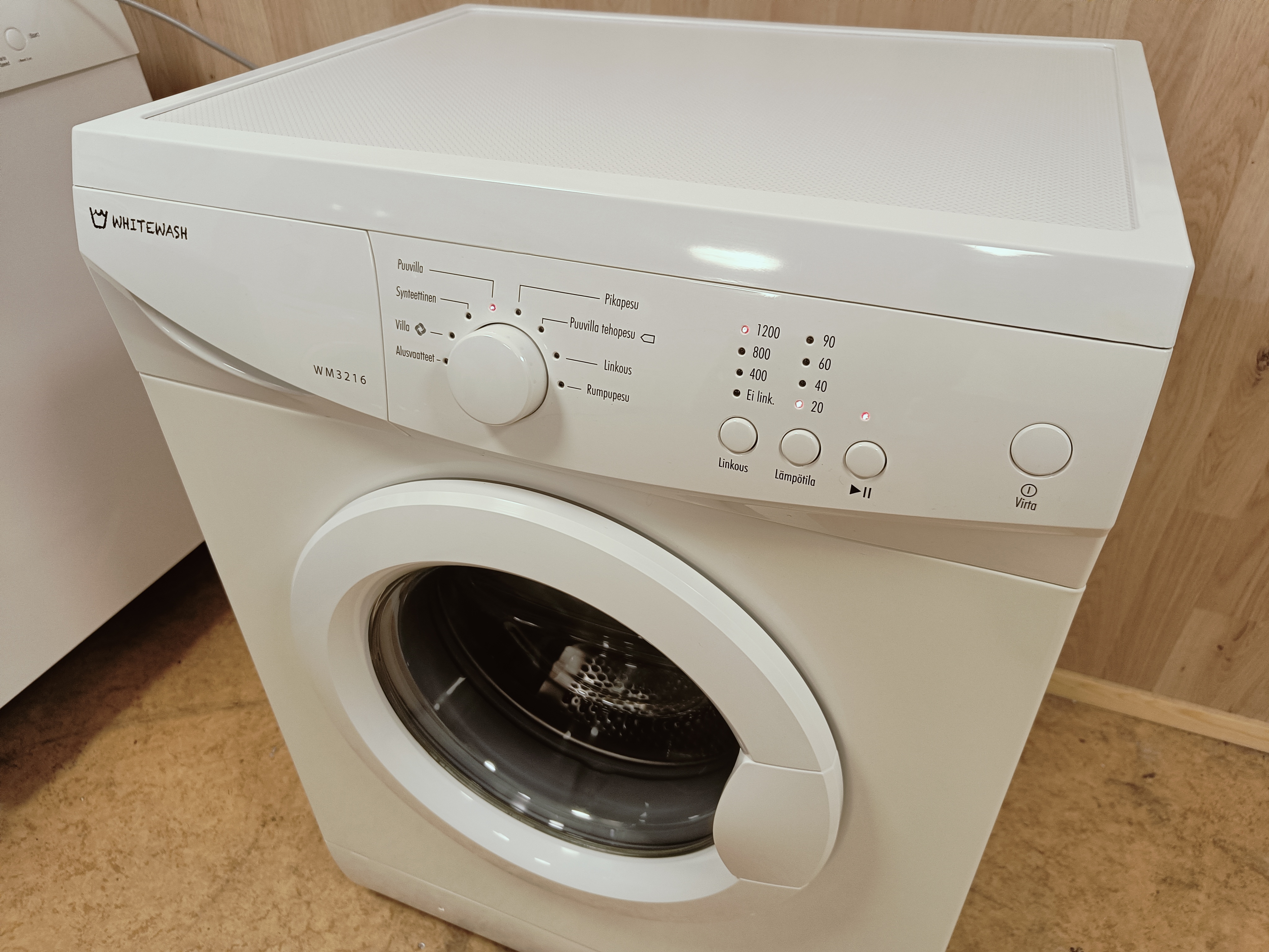 Kapea Whitewash 6kg pesukone 