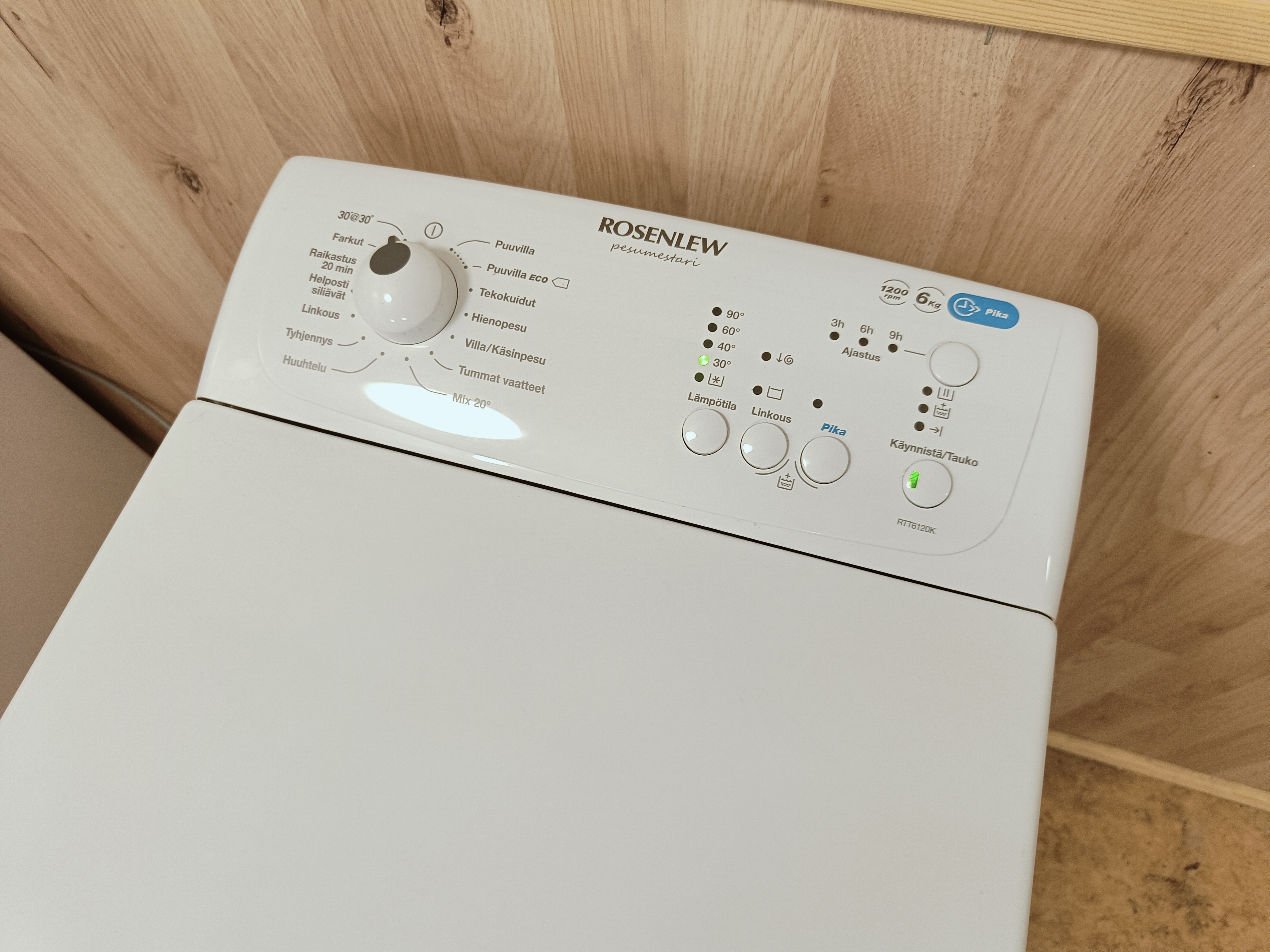 Rosenlew 6kg pesukone 