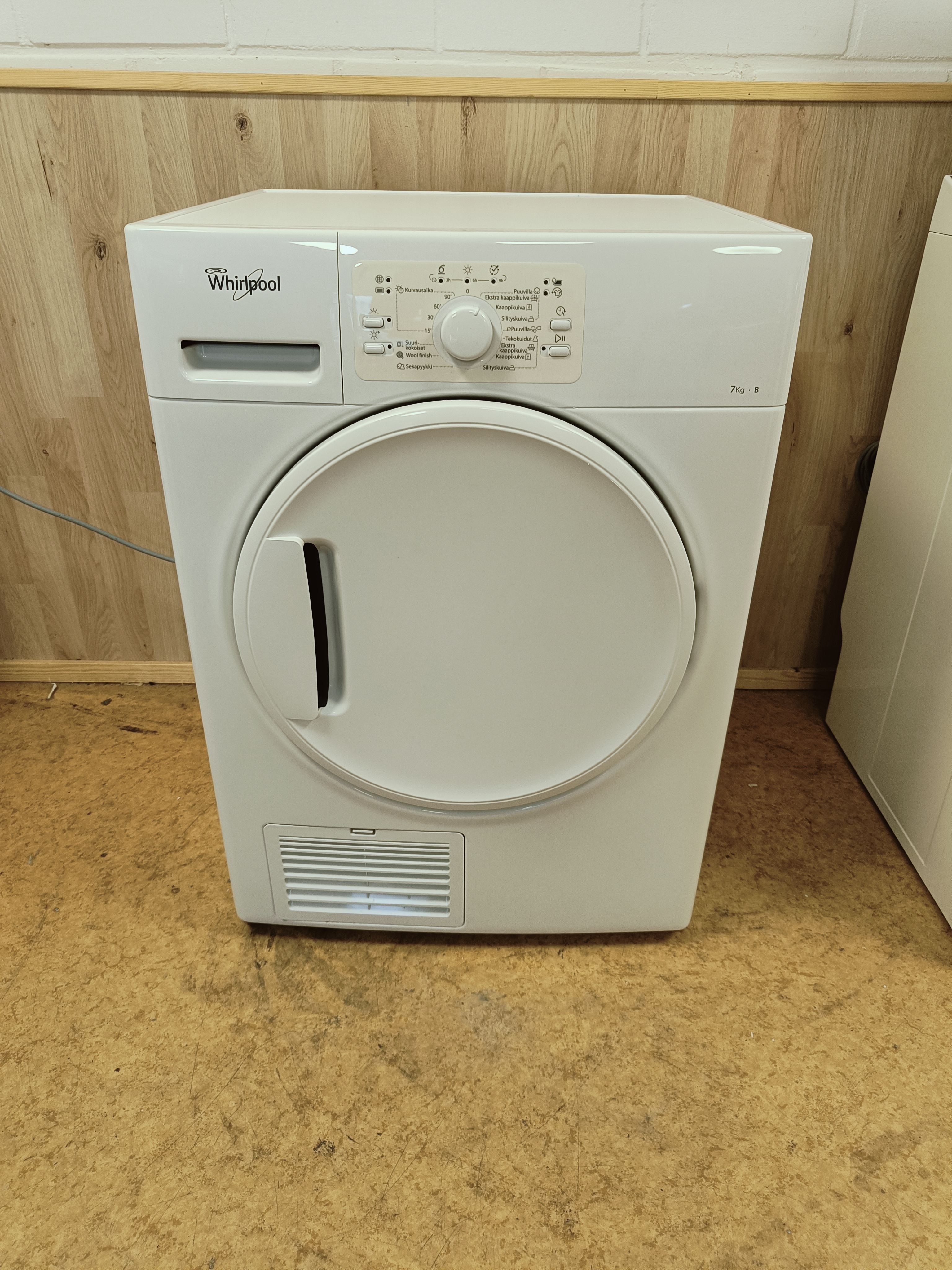 Whirlpool 7kg kuivausrumpu 