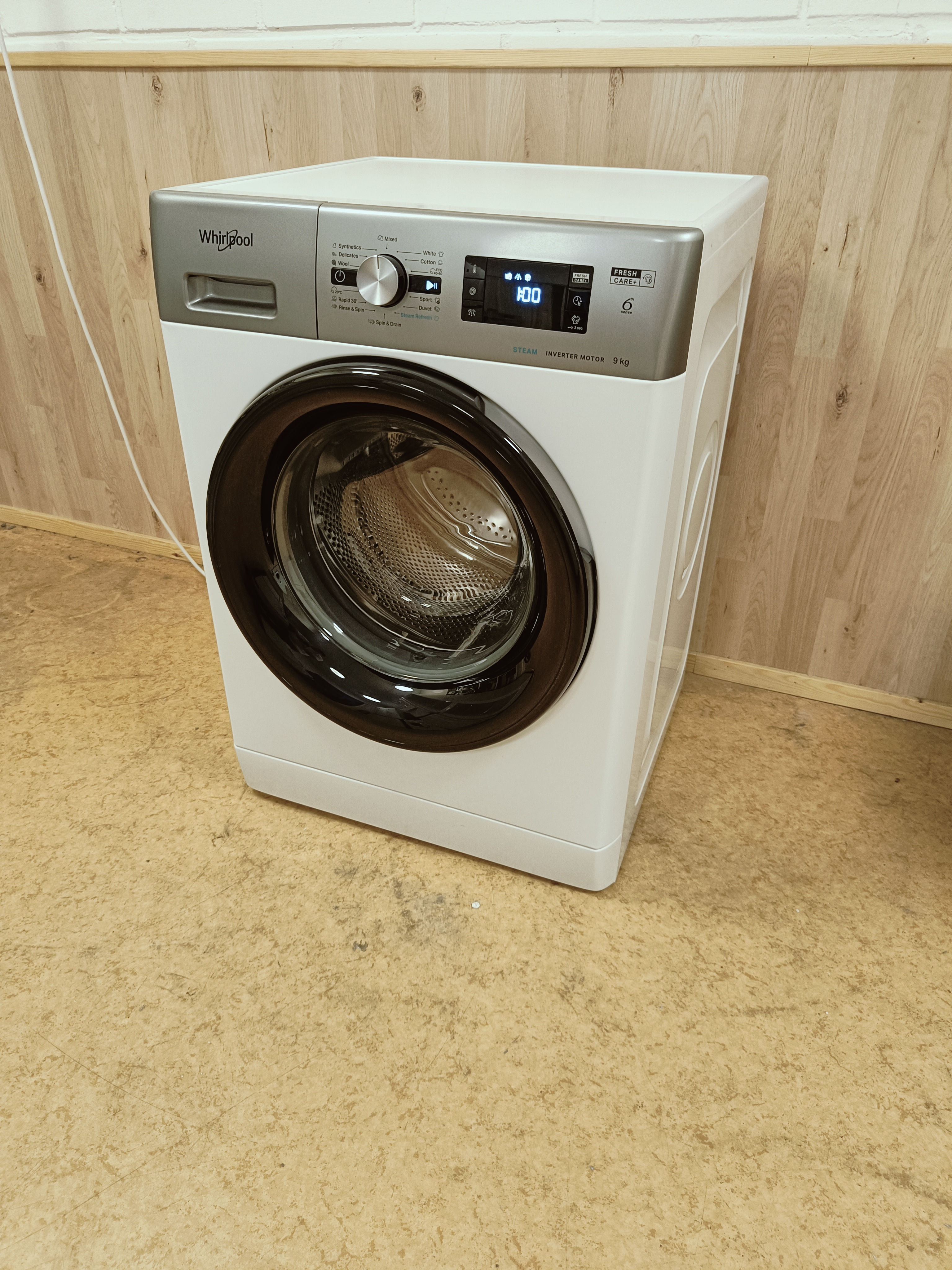 Whirlpool 9kg pesukone 