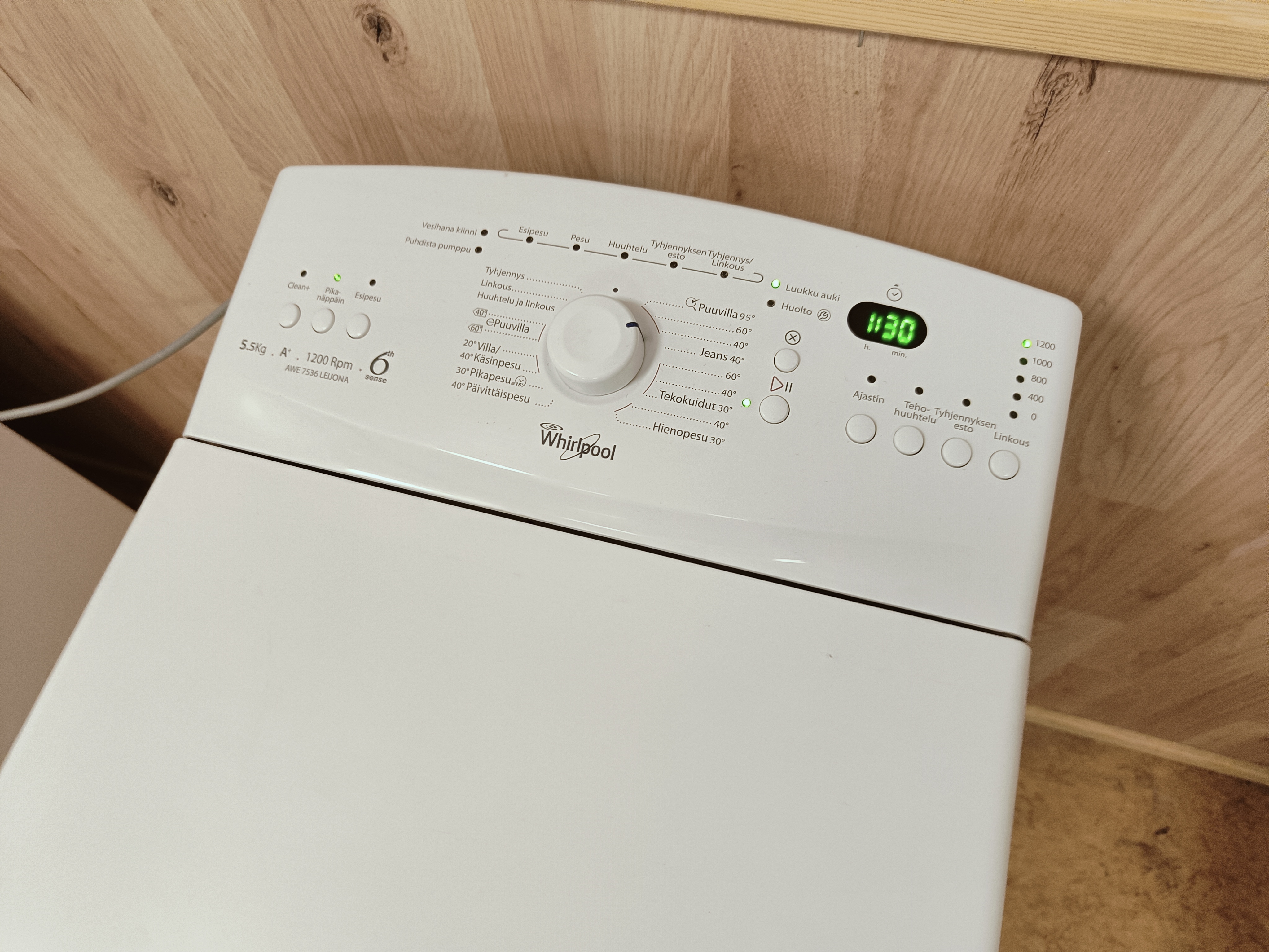 Whirlpool 5.5kg pesukone