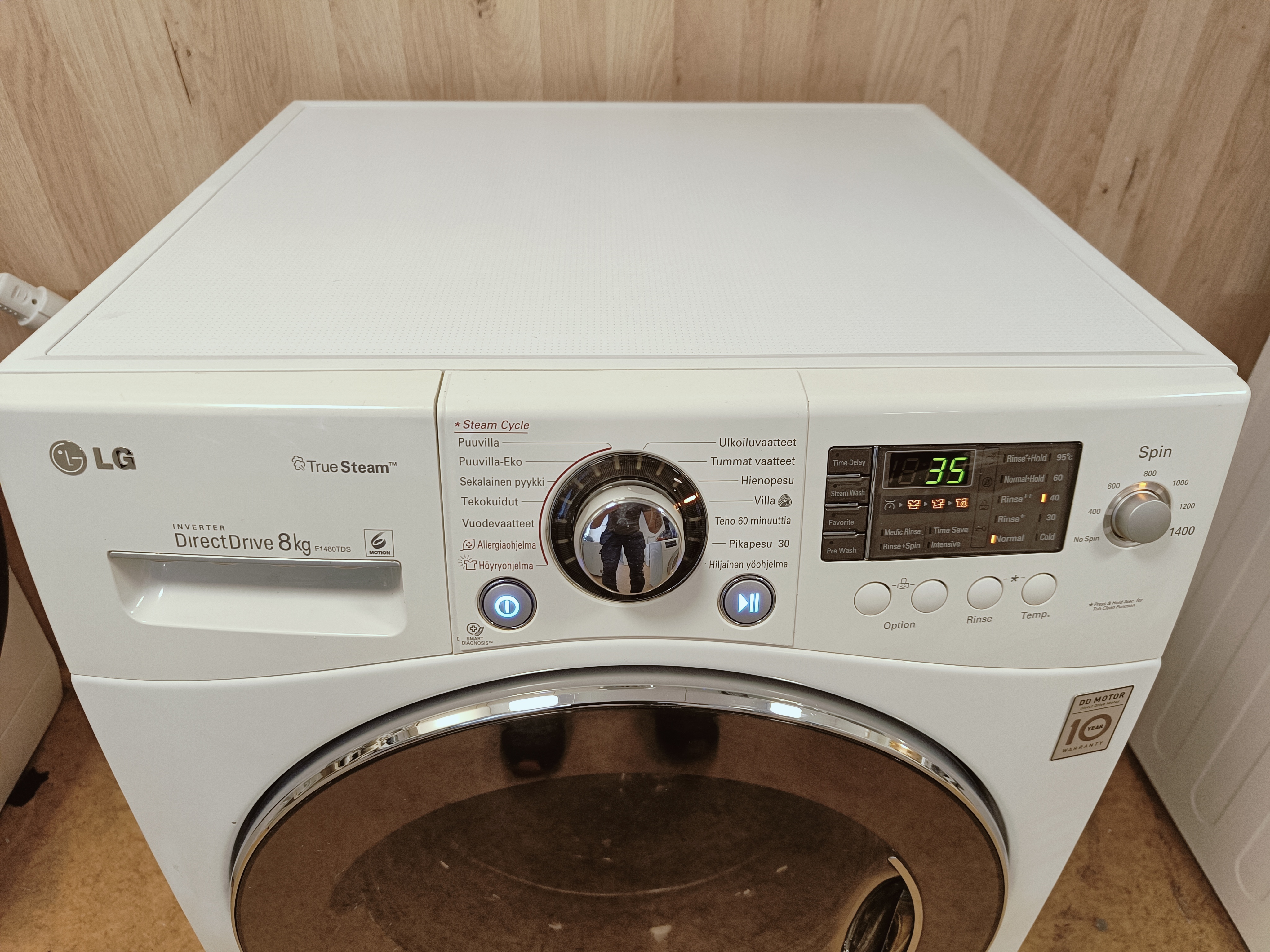 LG DirectDrive 8kg pesukone 
