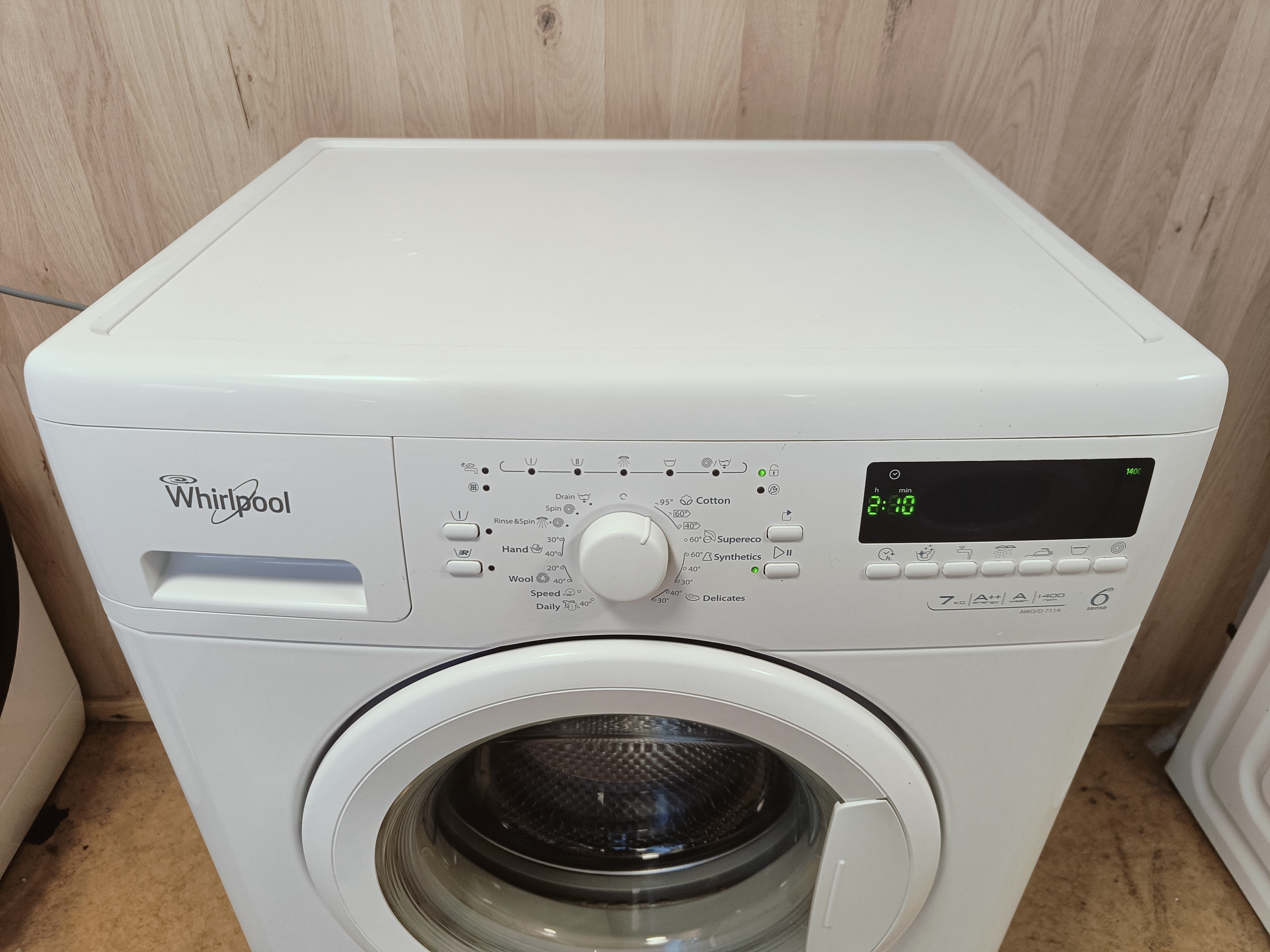 Whirlpool 7kg pesukone 