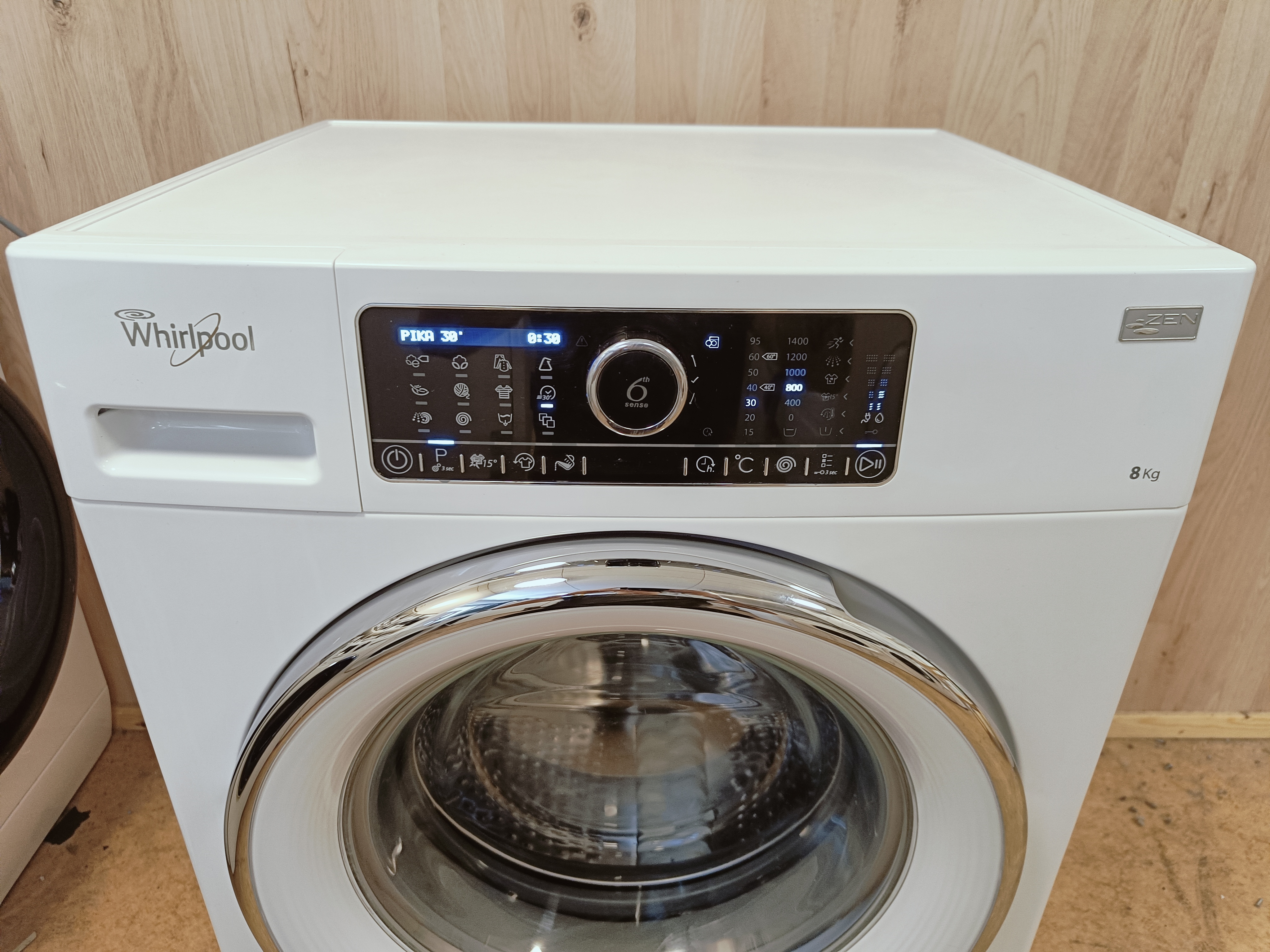 Whirlpool ZEN 8kg pesukone 