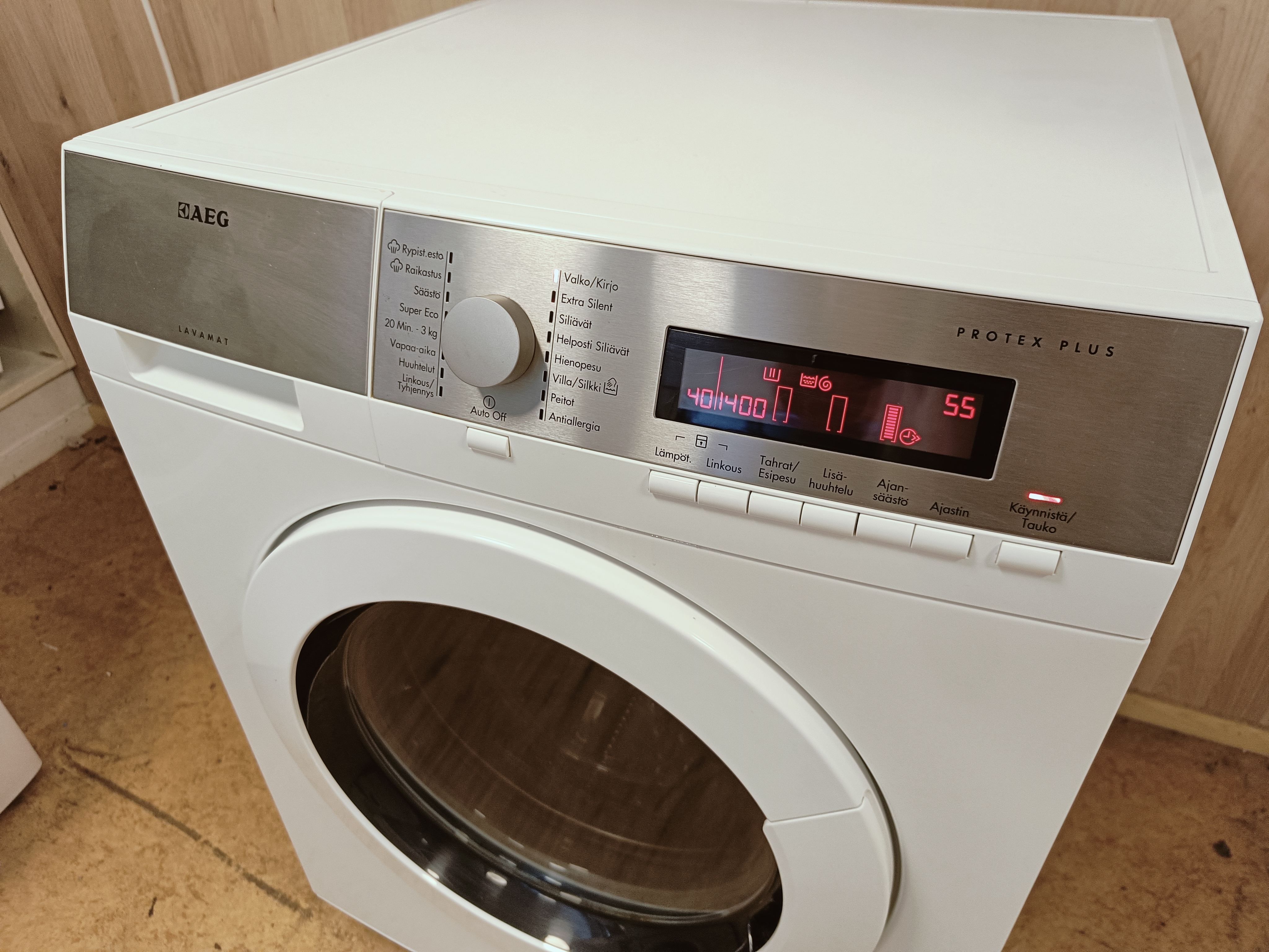 AEG Protex Plus 9kg pesukone