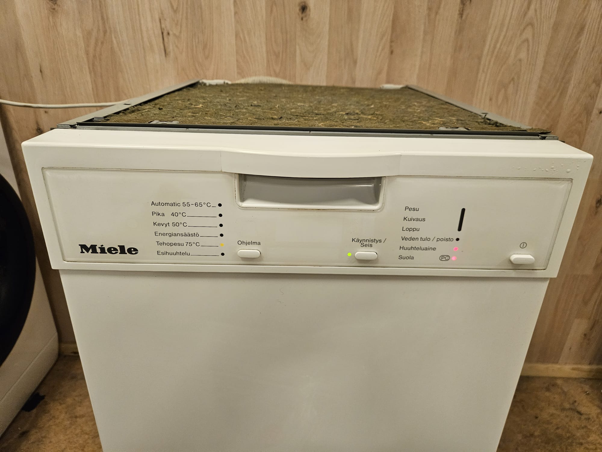 Miele 45cm/3tasoinen tiskikone 