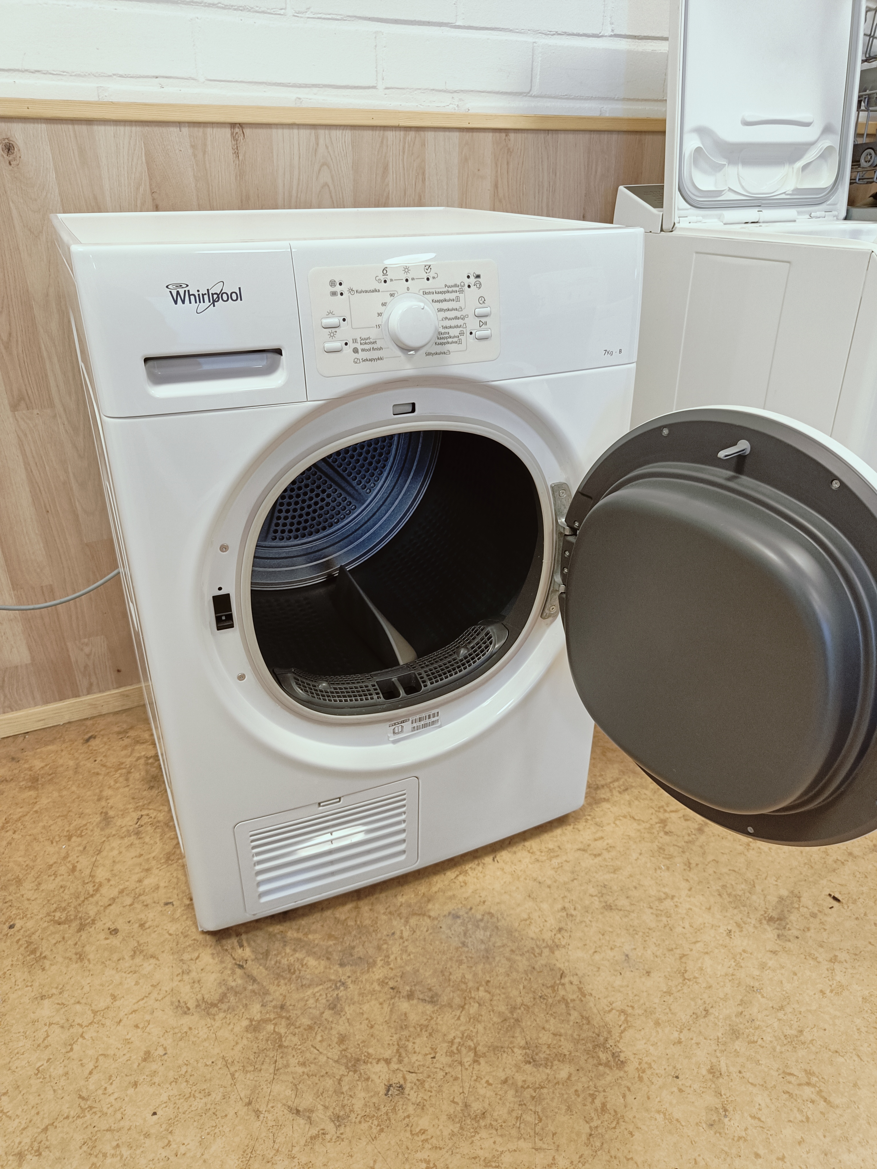 Whirlpool 7kg kuivausrumpu 
