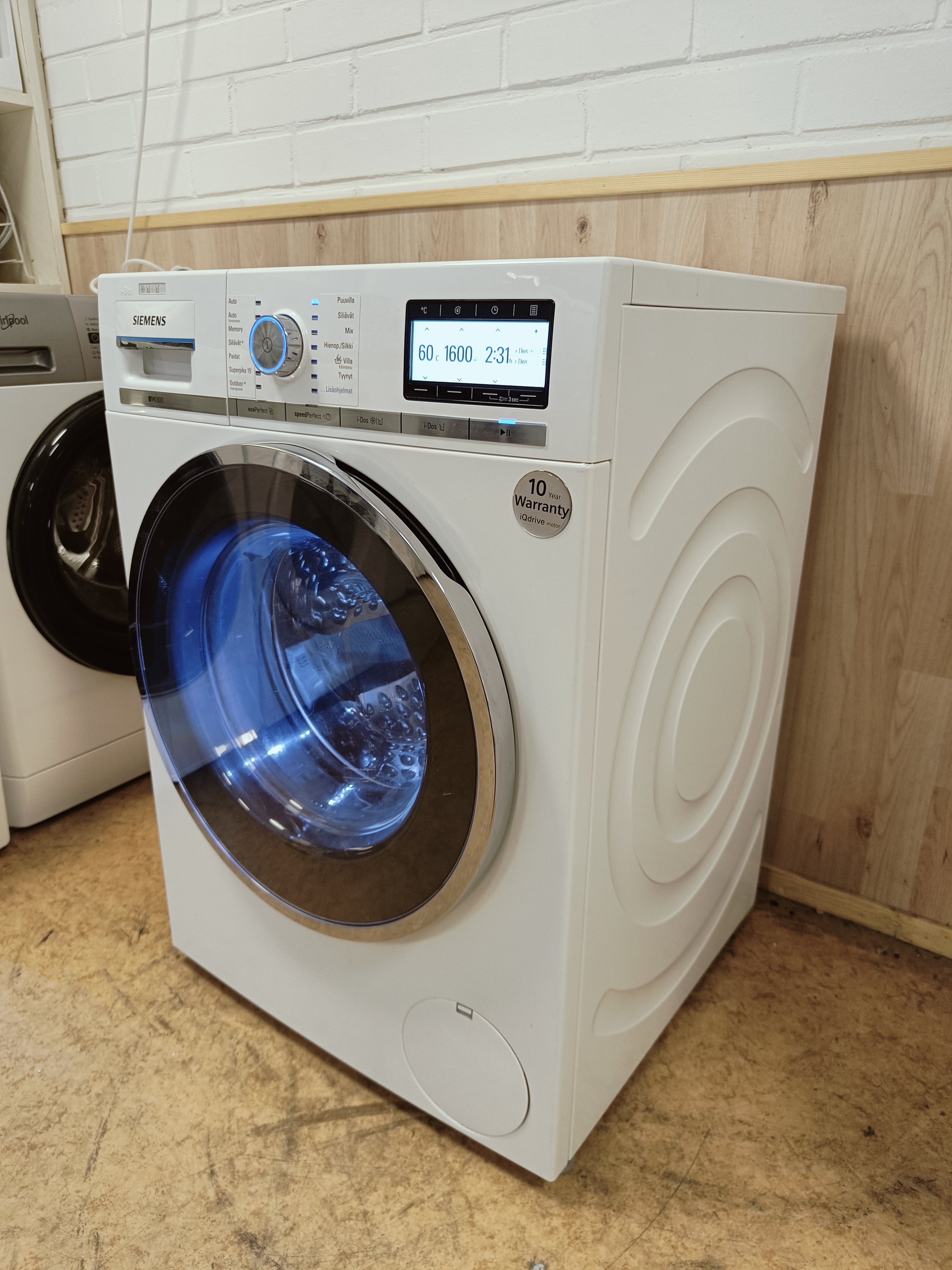 Siemens iDos iQ800 8kg pesukone 