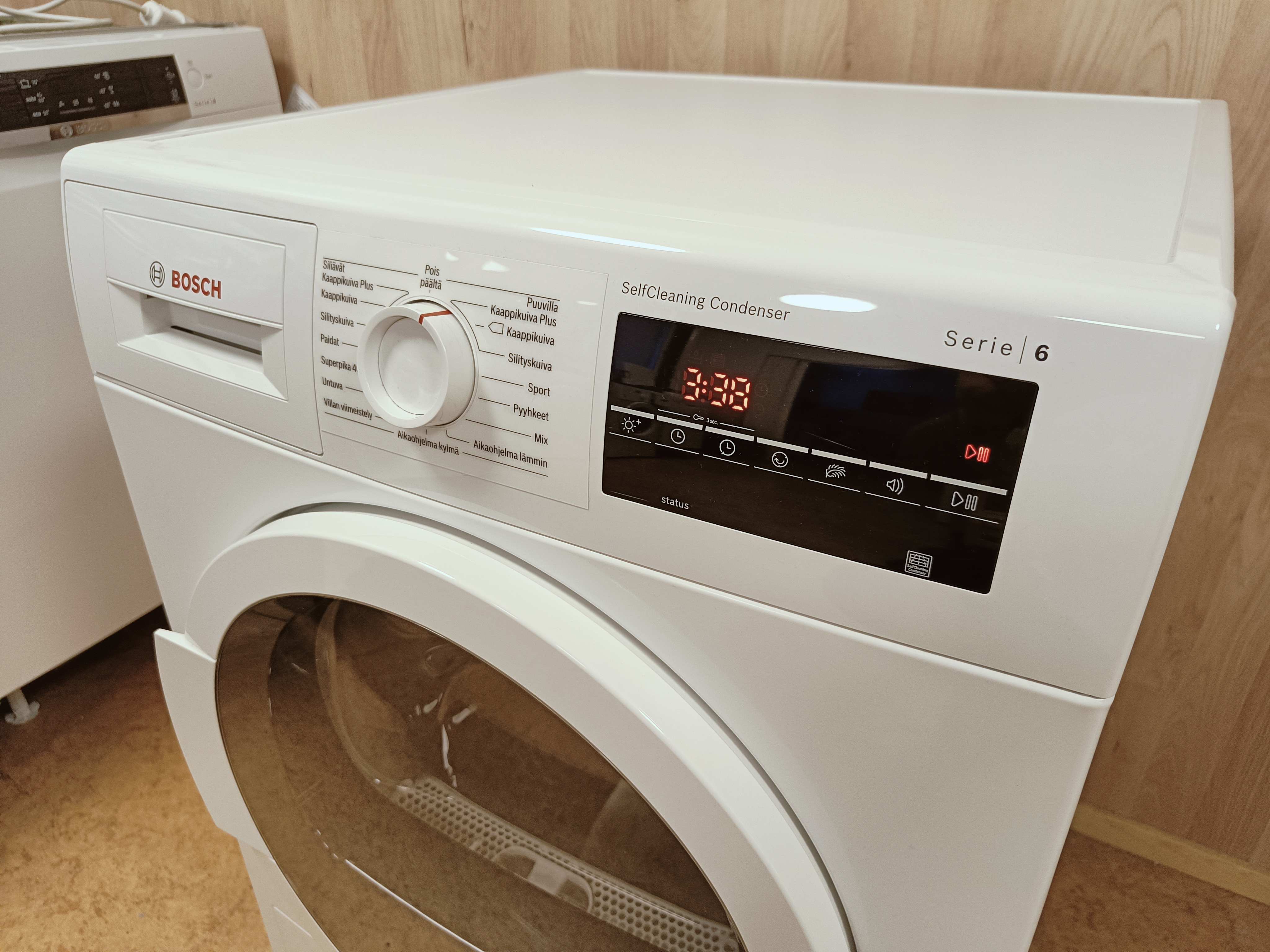 Bosch 8kg kuivausrumpu 