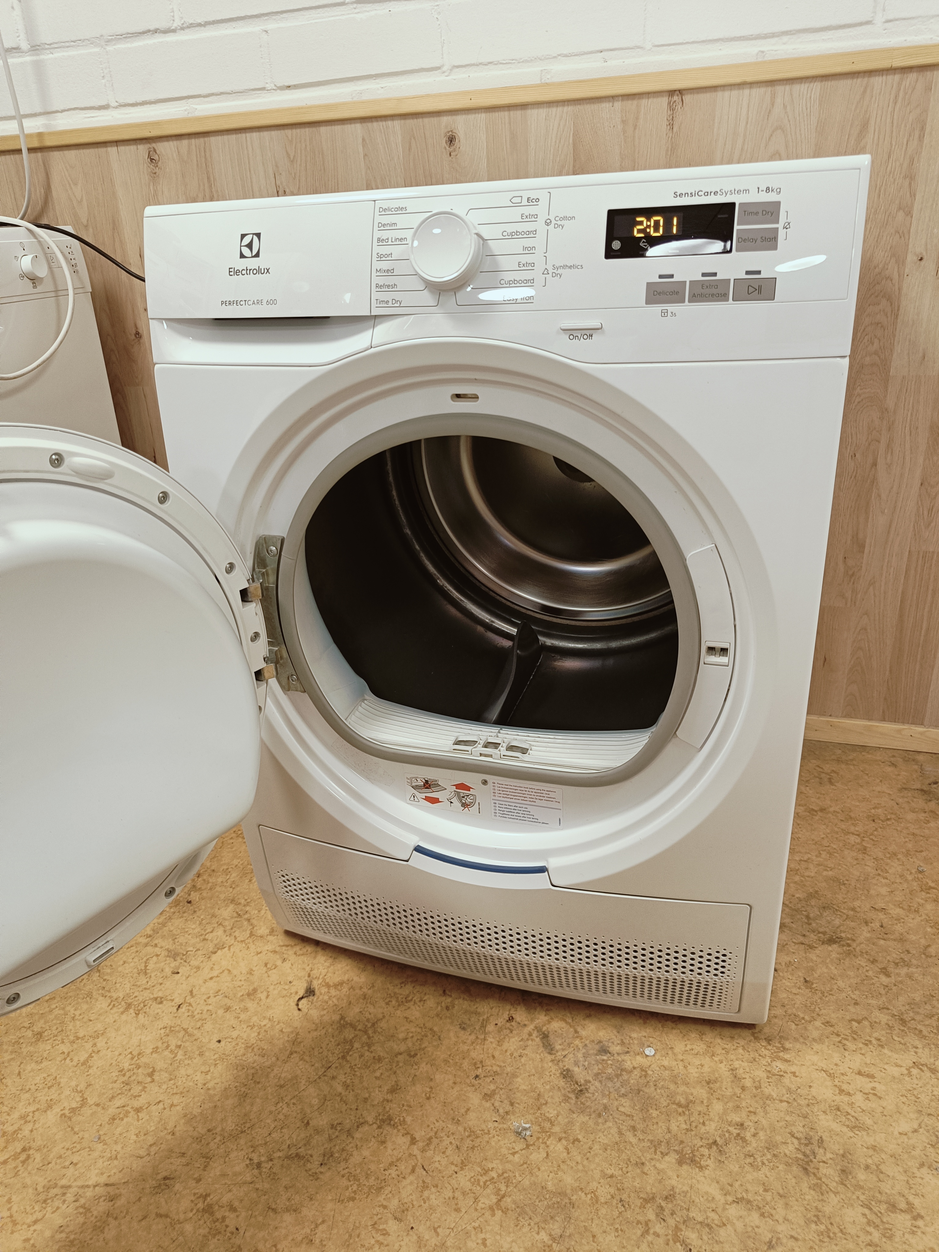 Electrolux 1-8kg kuivausrumpu 