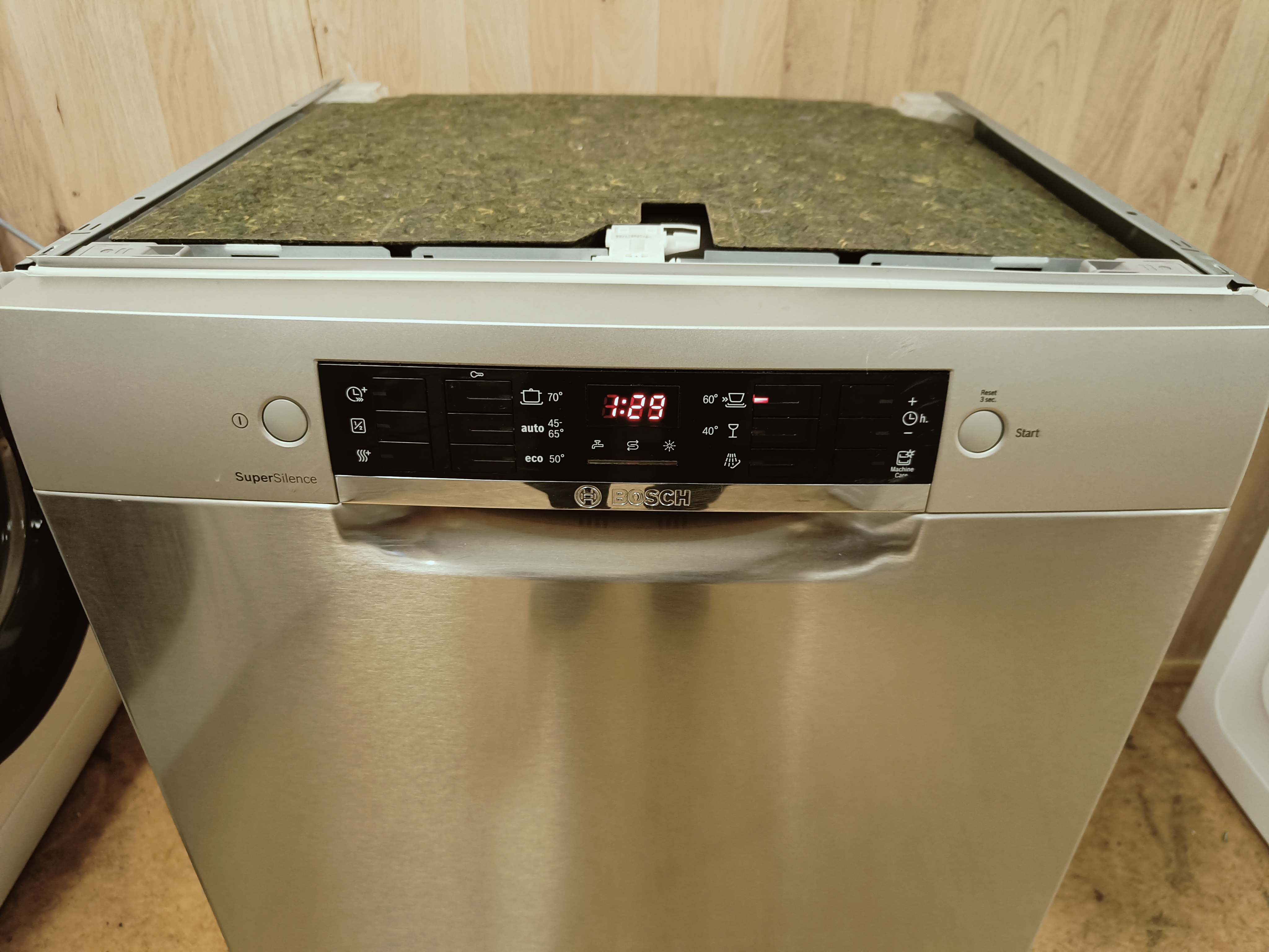 Bosch SuperSilence Zeolith 60cm tiskikone 