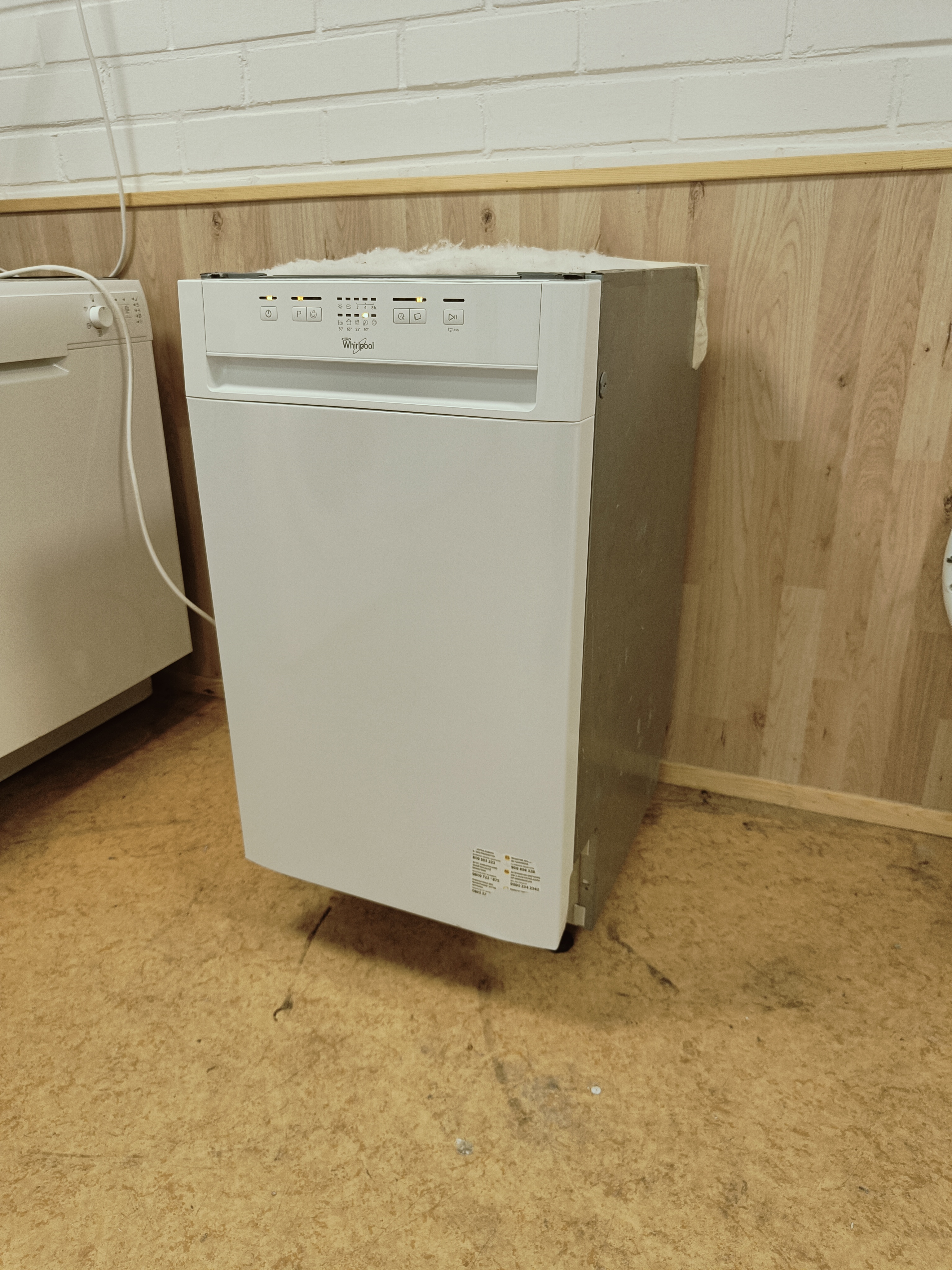 Whirlpool 45cm tiskikone 