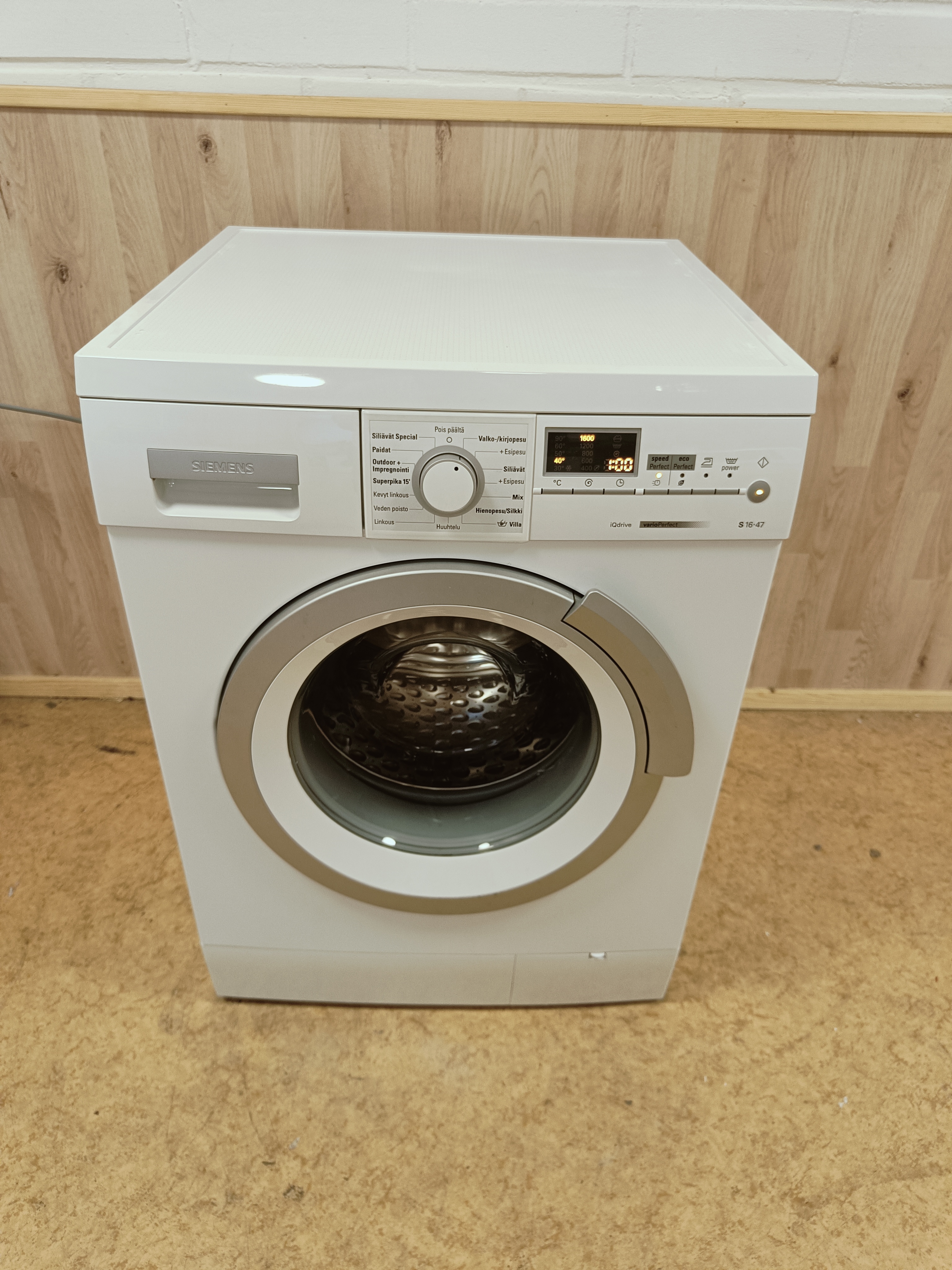 Siemens 8kg pesukone 