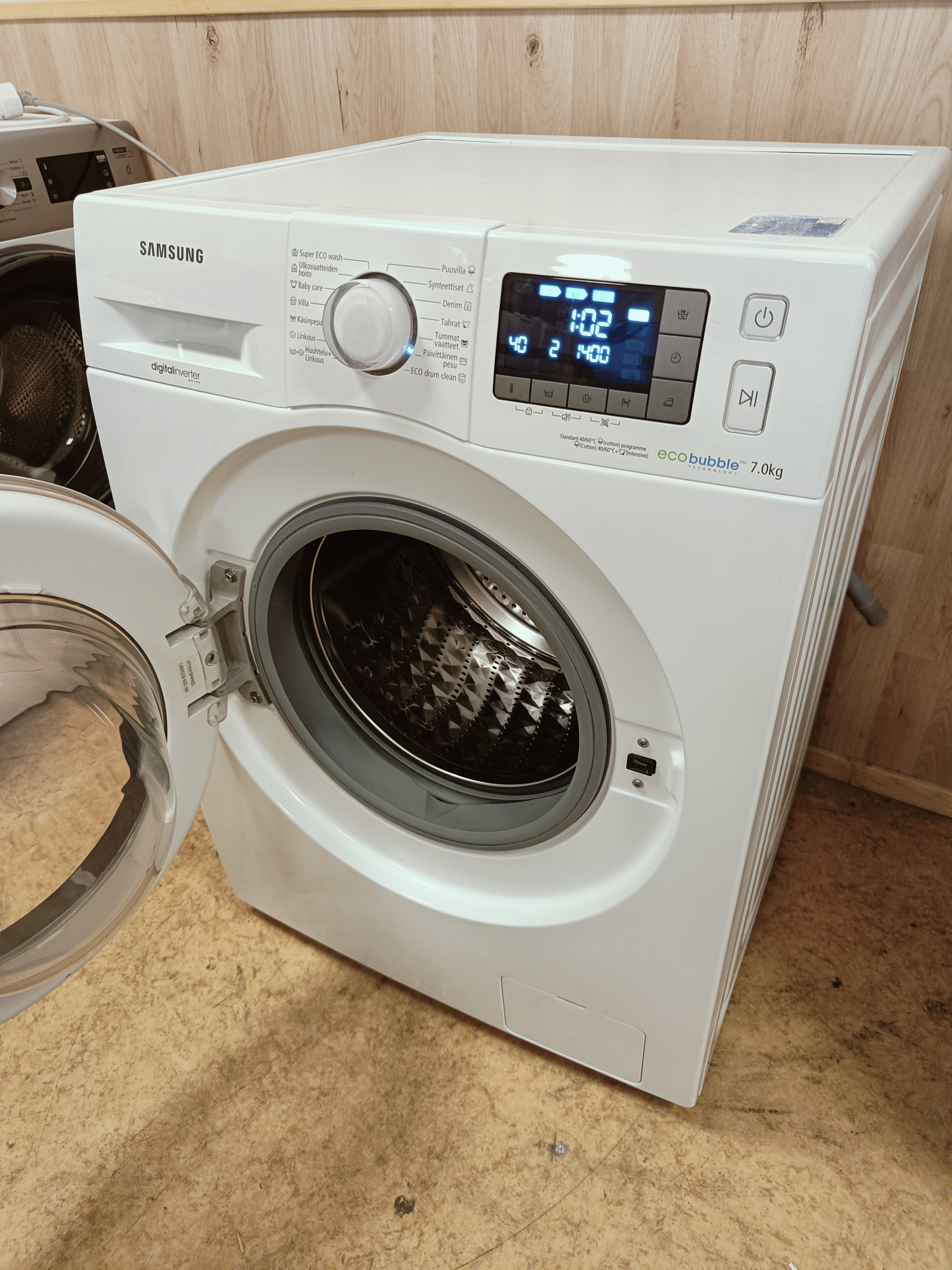 Samsung 7kg pesukone 