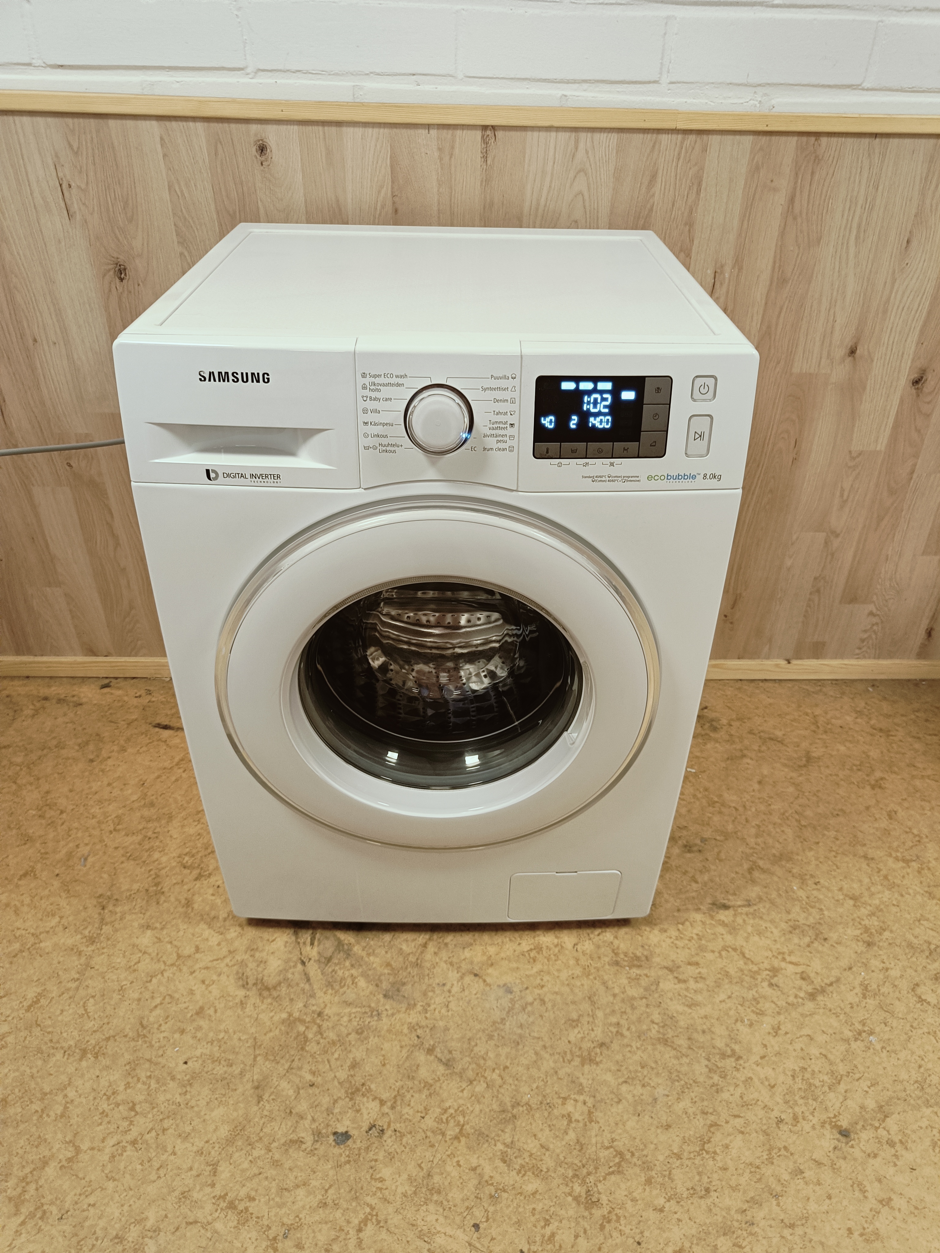 Samsung 8kg pesukone 
