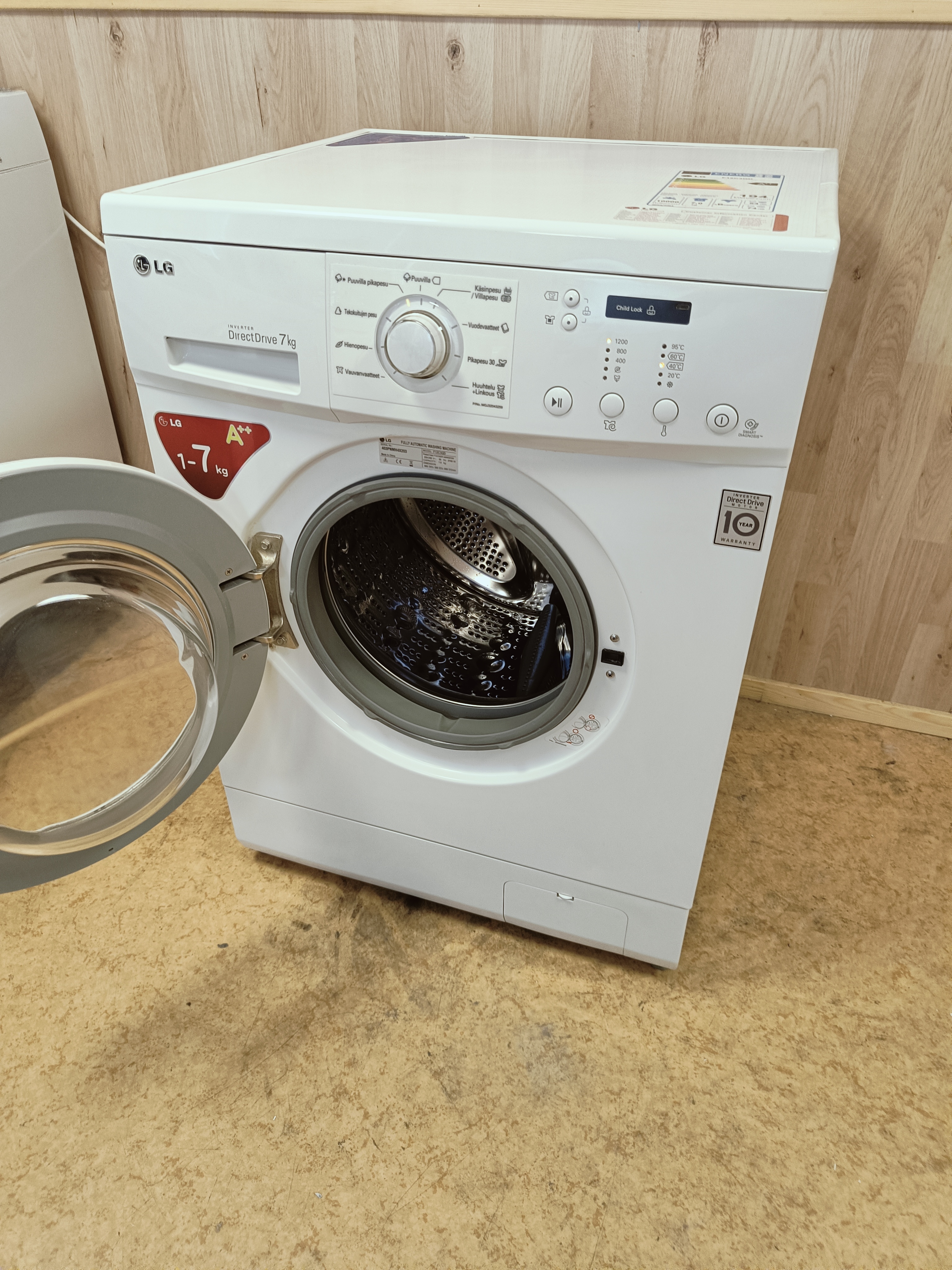 LG 7kg pesukone 