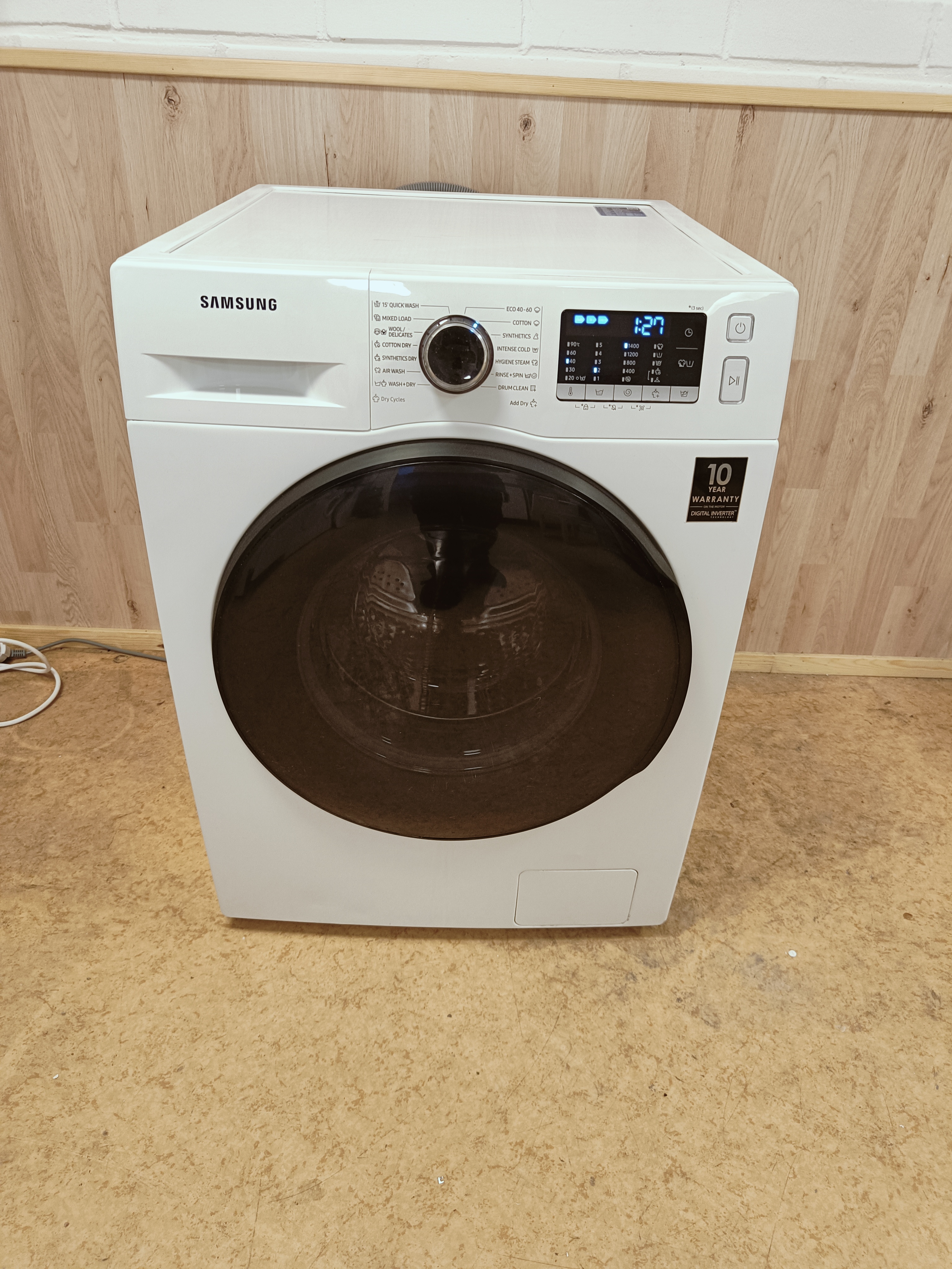 Samsung kuivaava 9/6kg pesukone 
