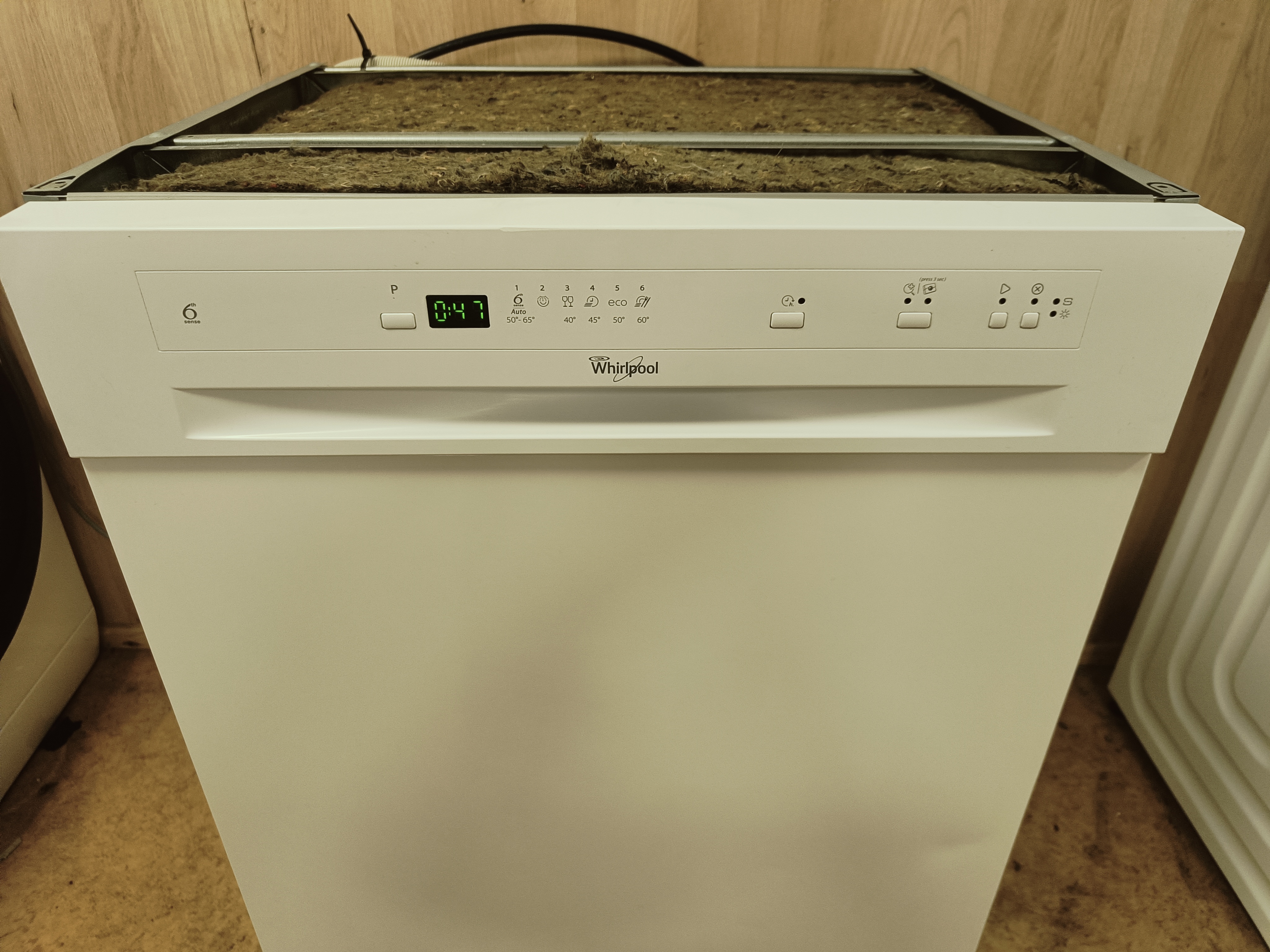 Whirlpool 60cm/3tasoinen tiskikone 