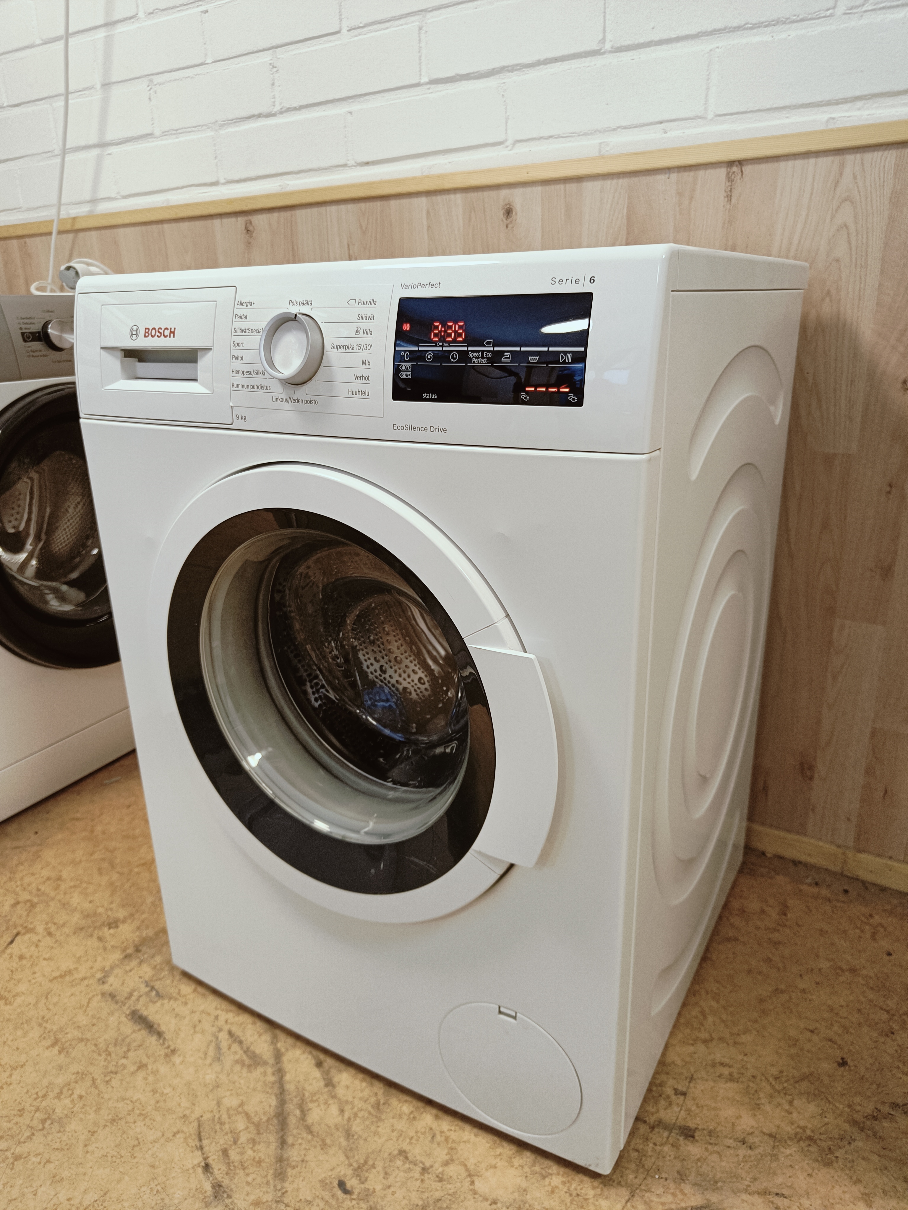 Bosch Serie6 9kg pesukone 