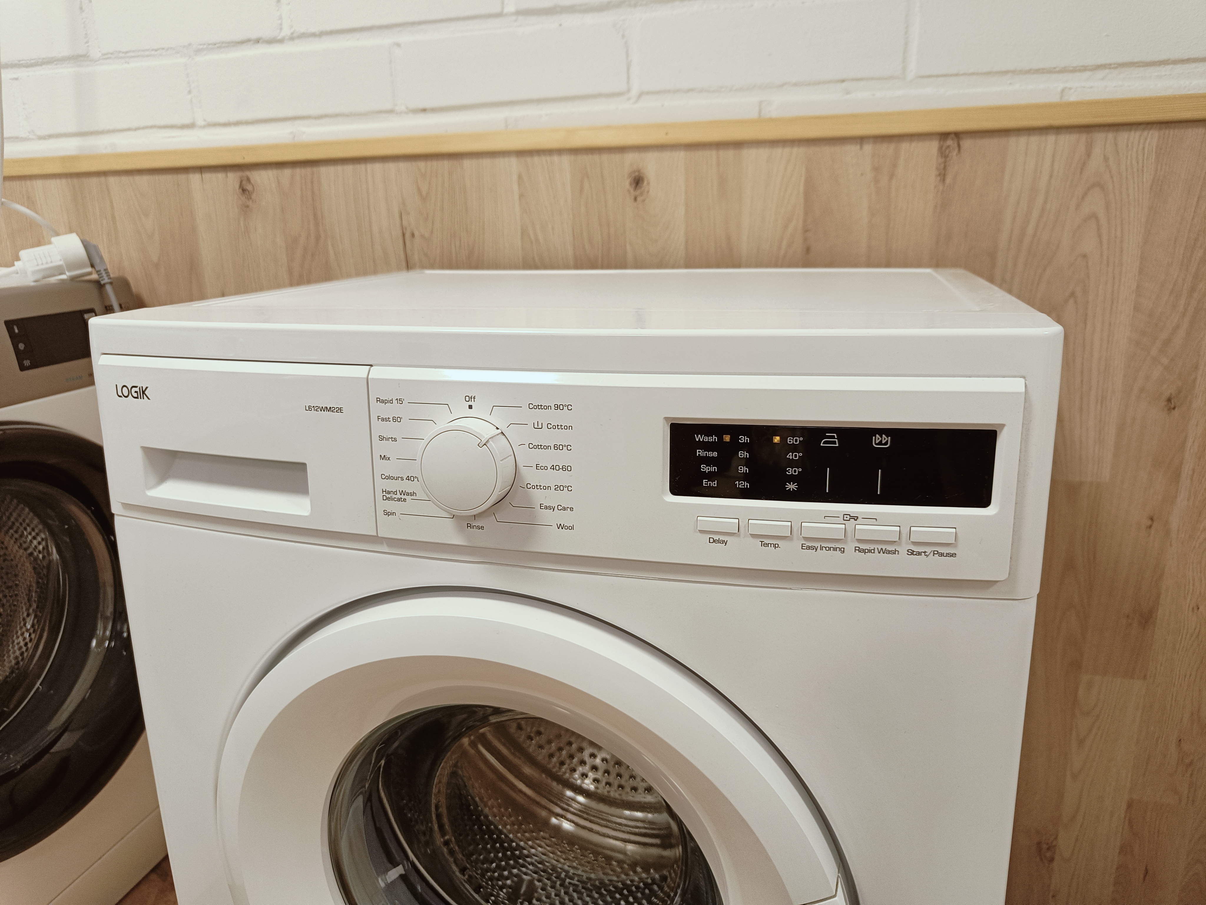 Kapea Logik Pesukone 6kg