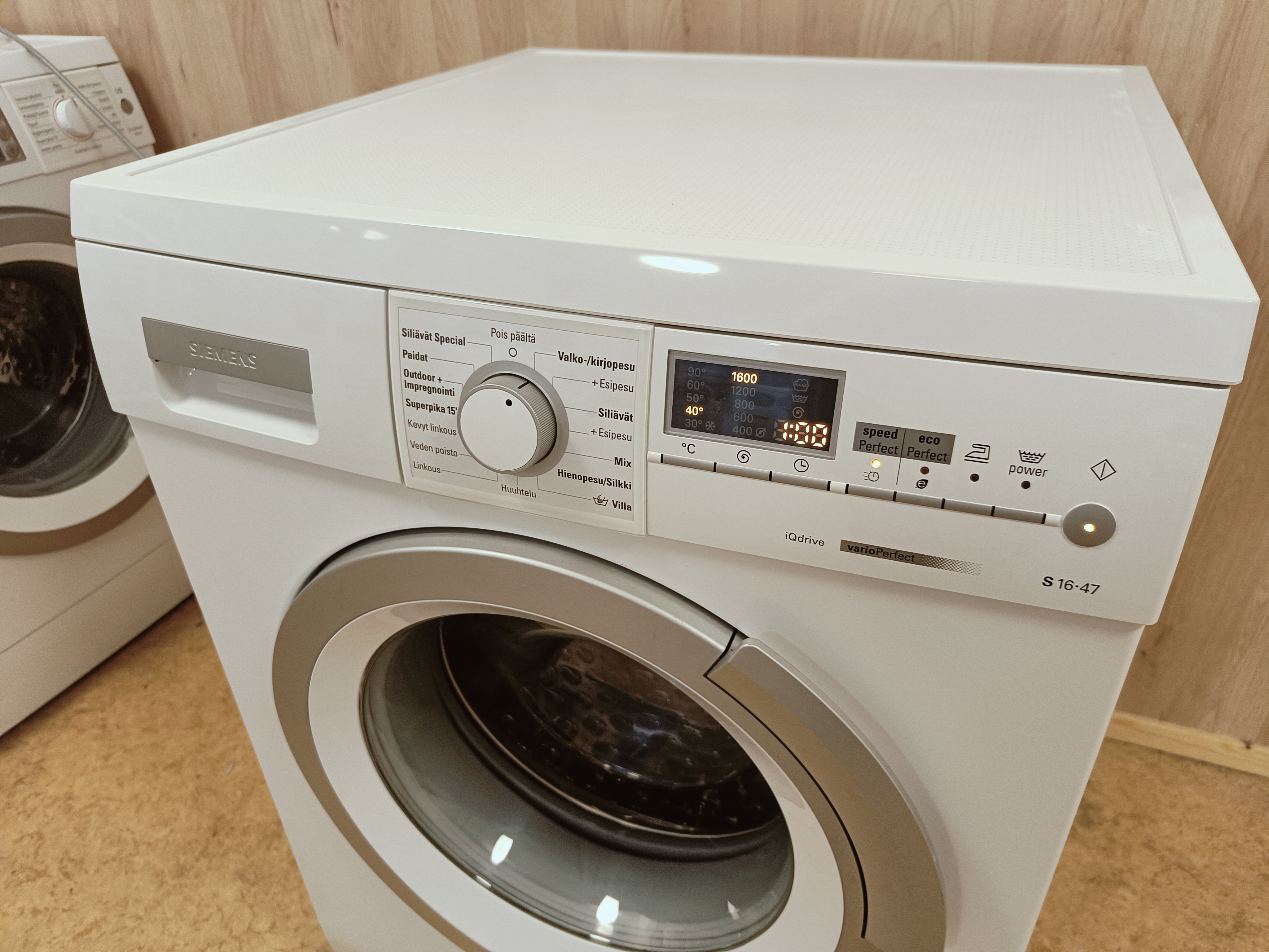 Siemens 8kg pesukone 