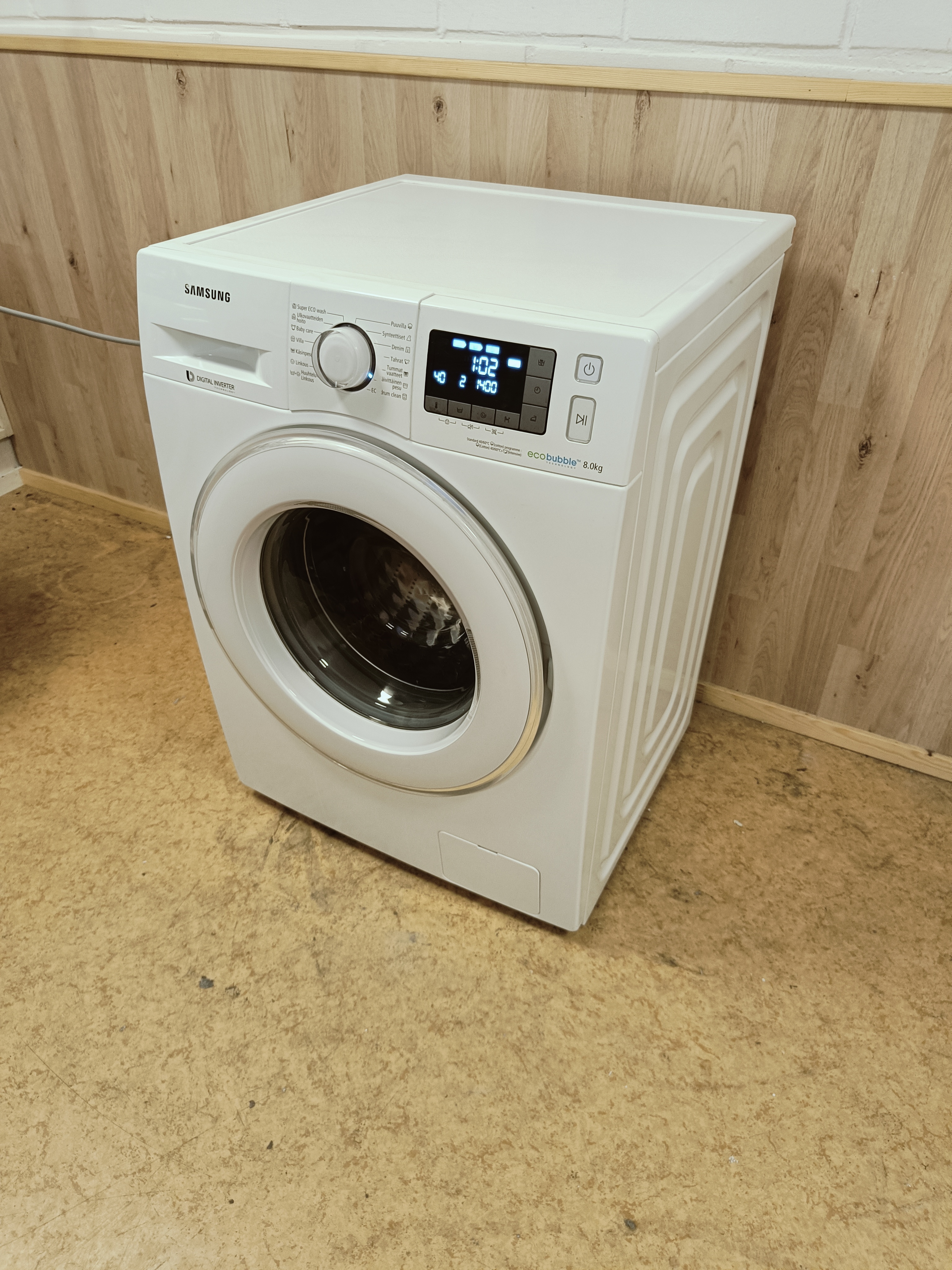 Samsung 8kg pesukone 