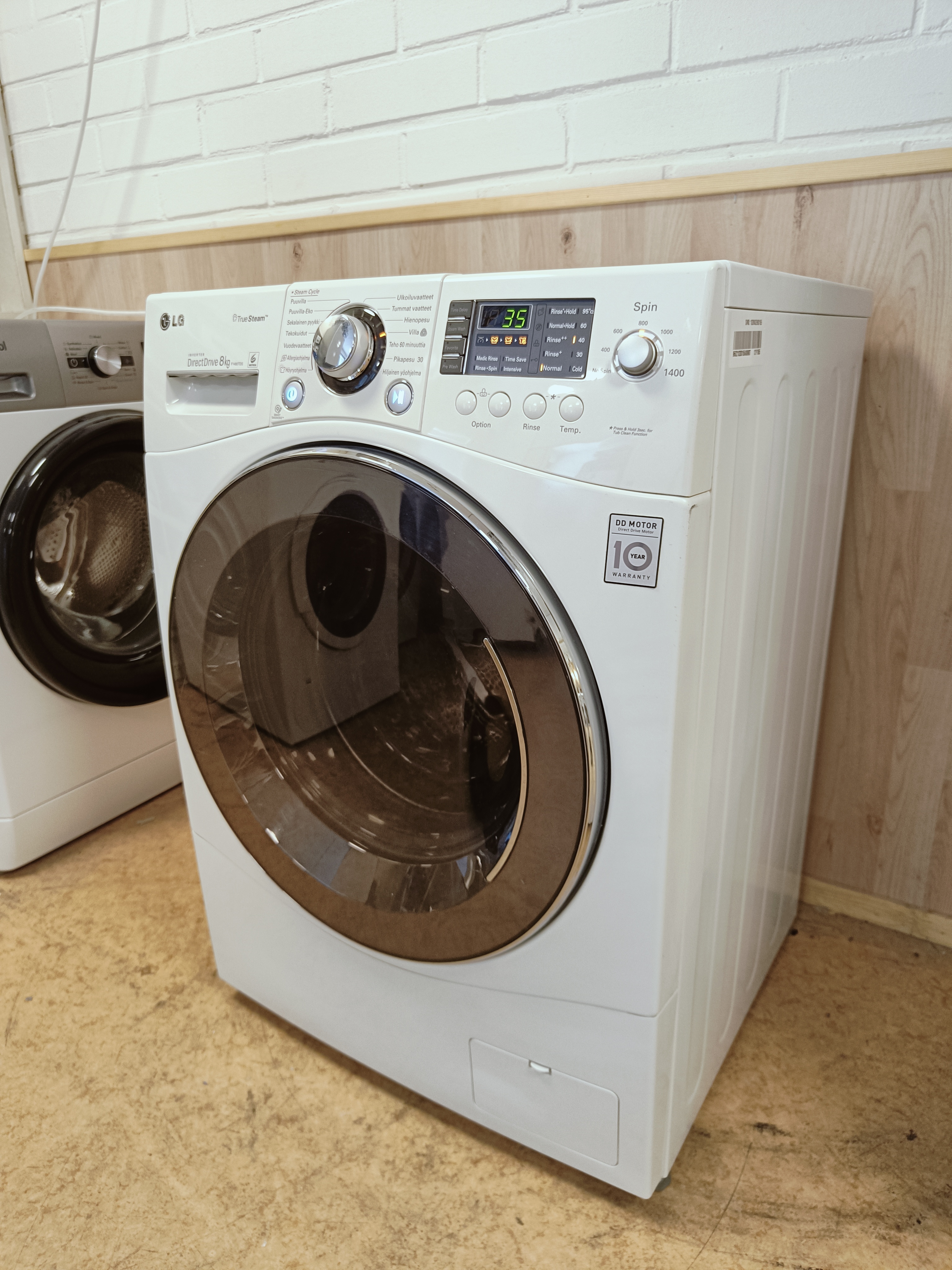 LG DirectDrive 8kg pesukone 