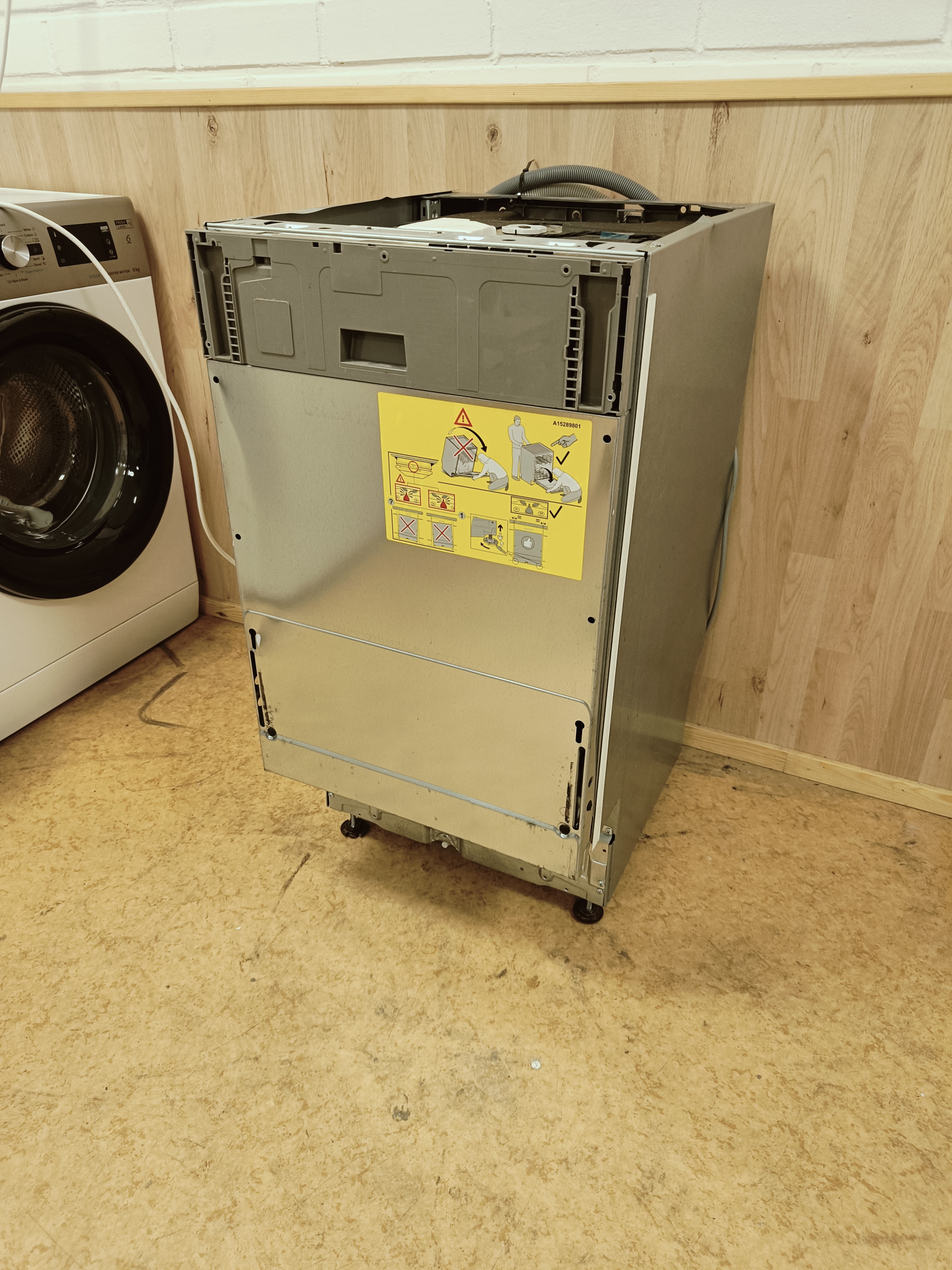 Electrolux integroitava 45cm tiskikone 