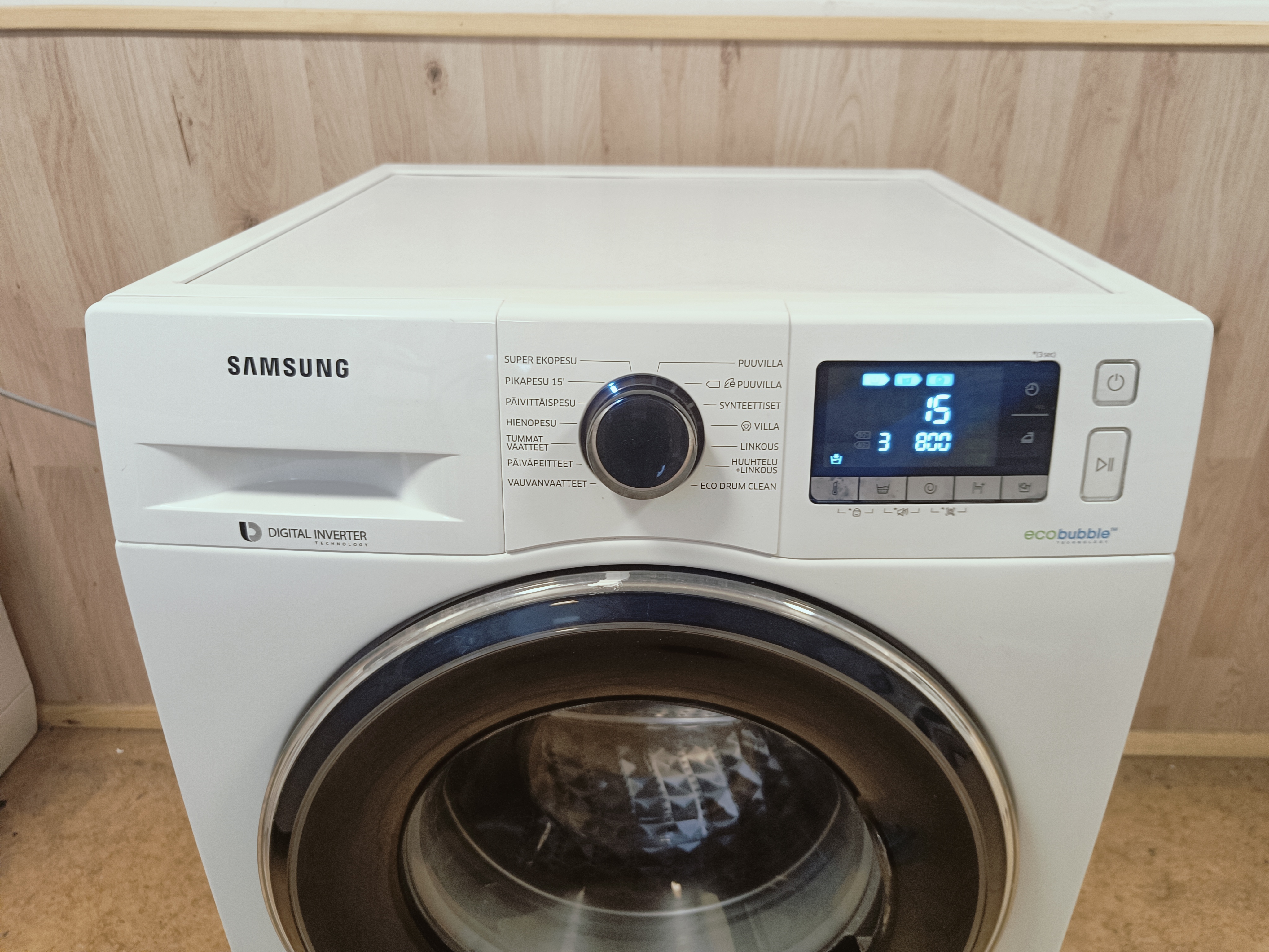 Samsung EcoBubble 8kg pesukone 