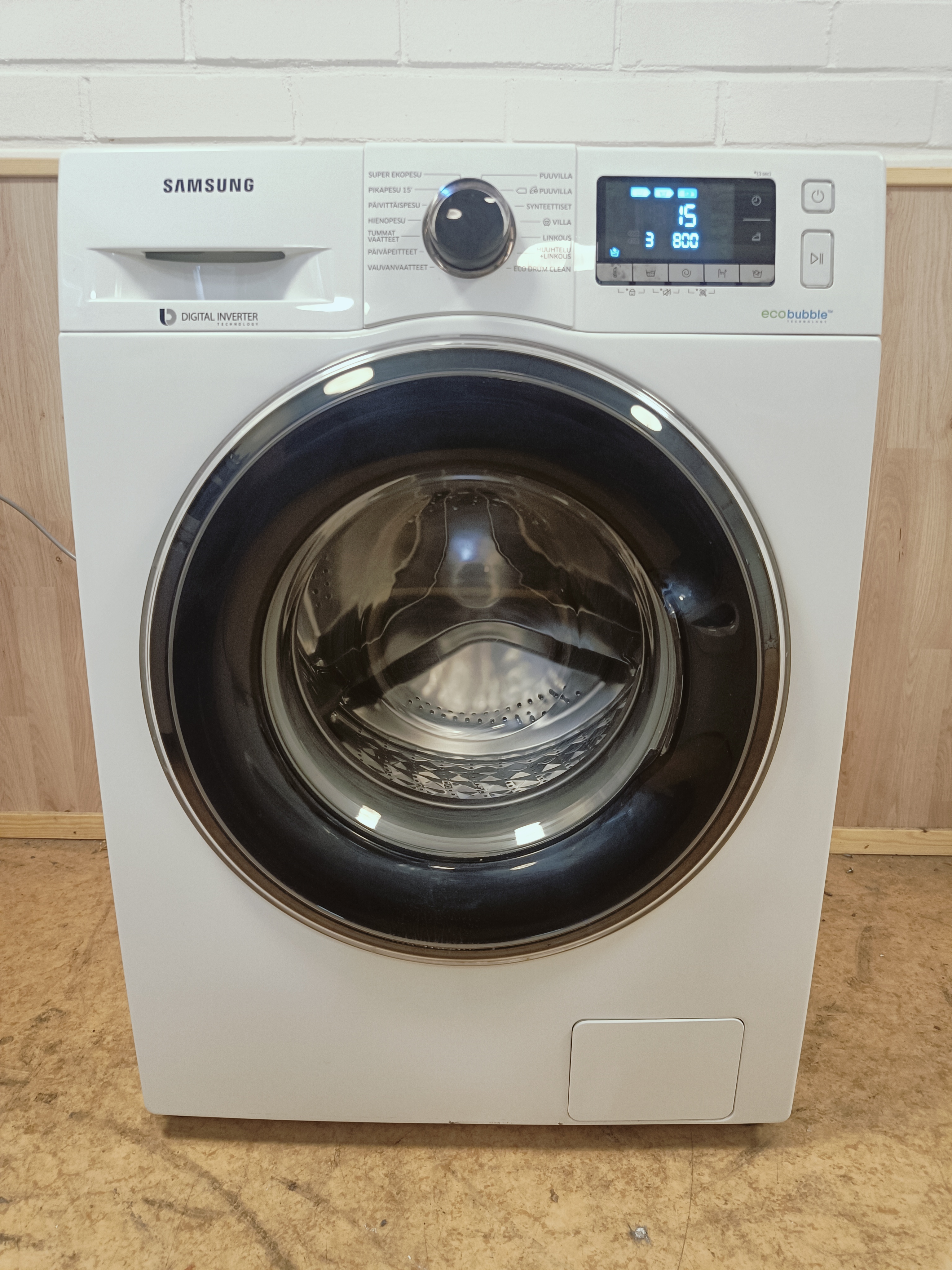 Samsung EcoBubble 8kg pesukone 