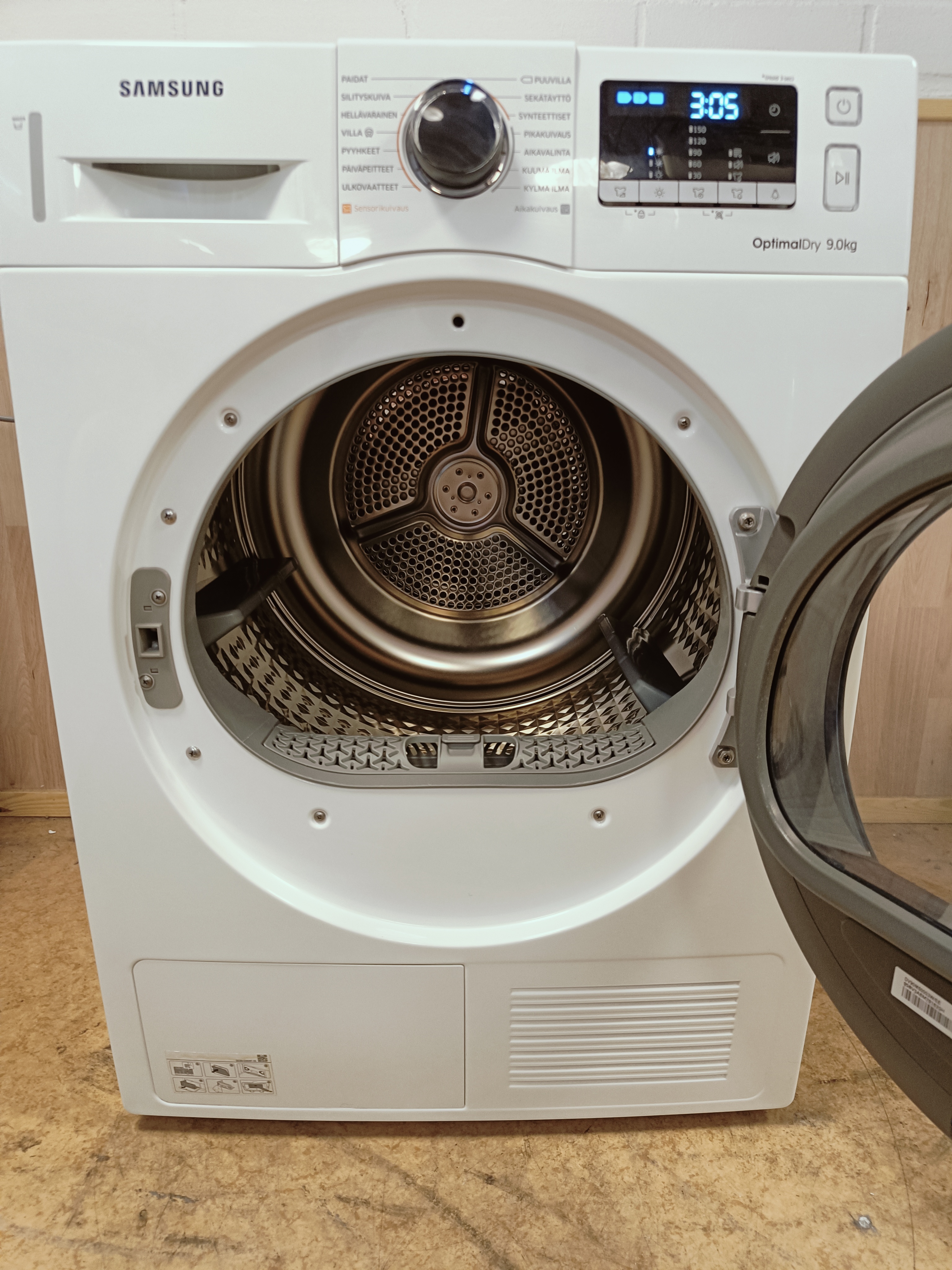 Samsung Heatpump 9kg Kuivausrumpu 