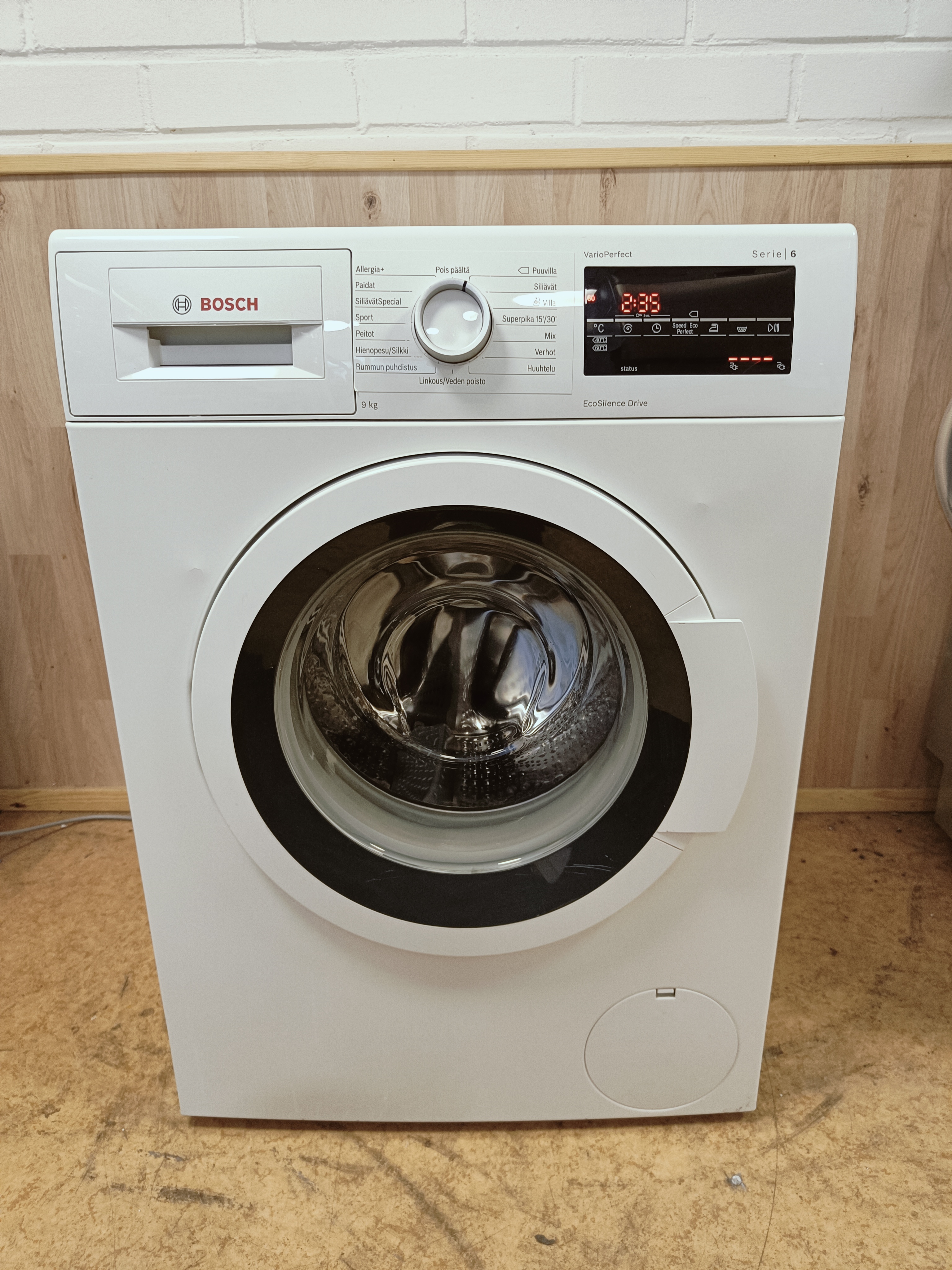 Bosch Serie6 9kg pesukone 